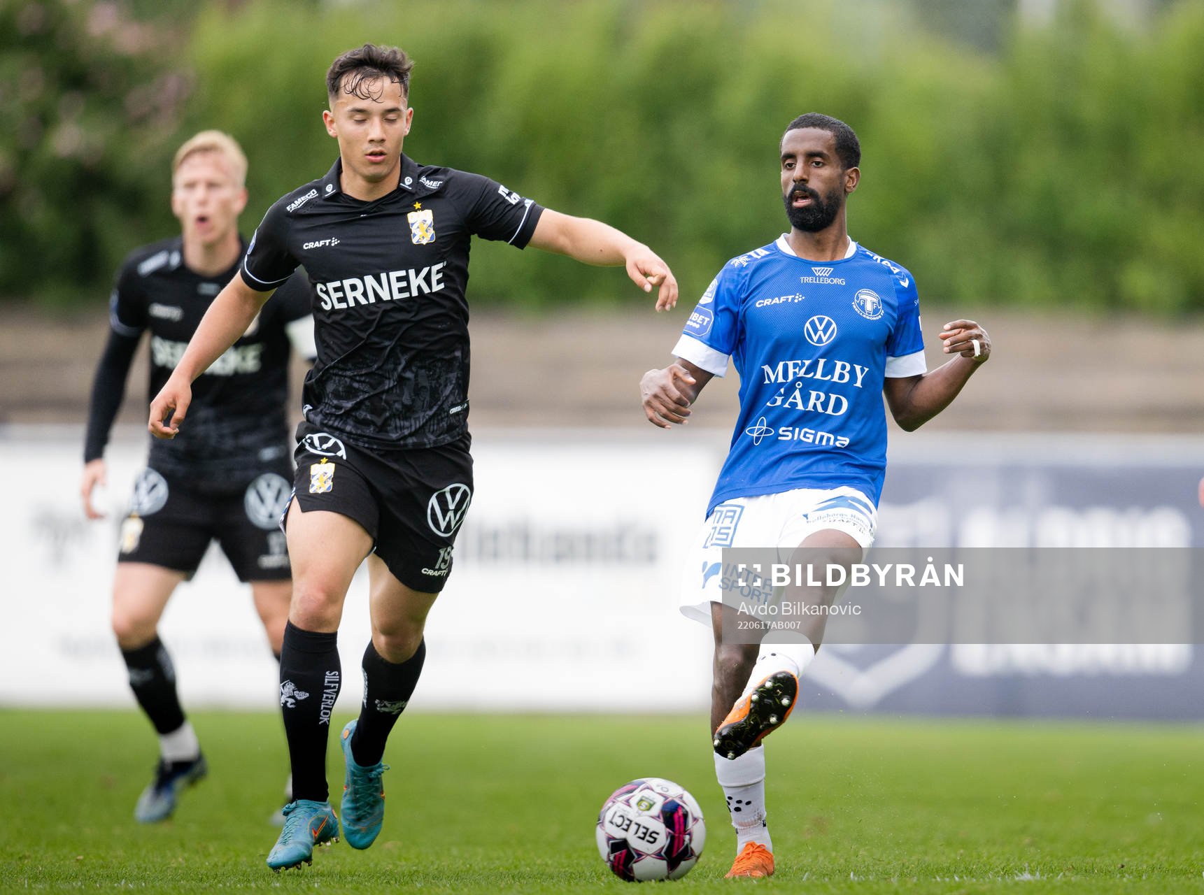 IFK Göteborgs Hussein Carneil och Trelleborgs Mohammed