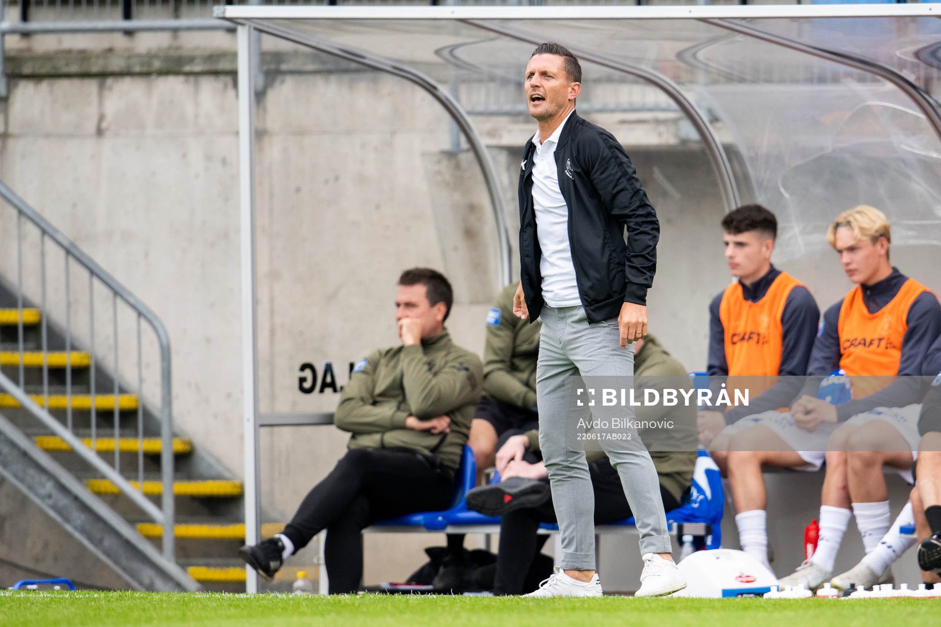 Trelleborgs tränare Kristian Haynes