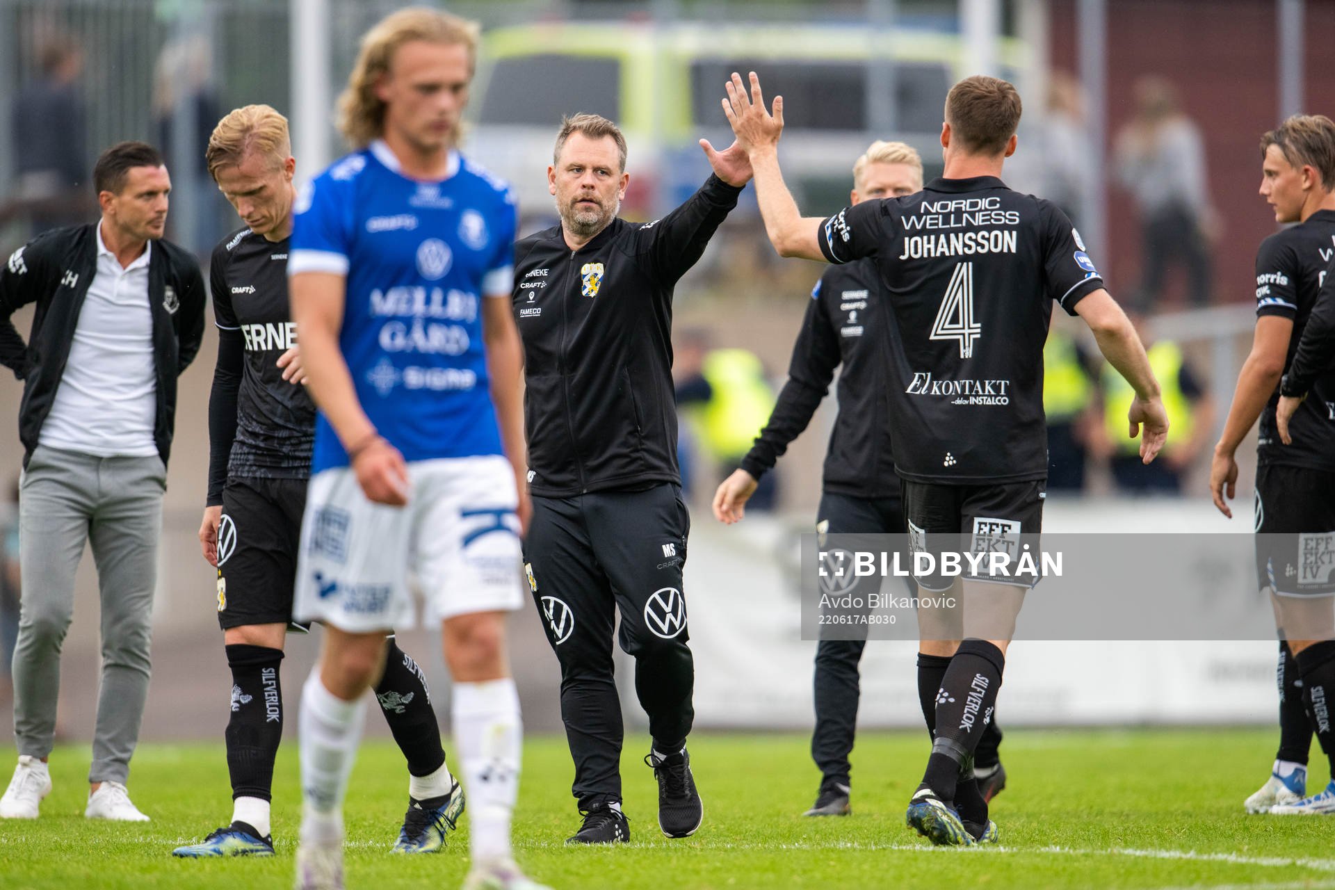 IFK Göteborgs tränare Mikael Stahre och Carl Johansson