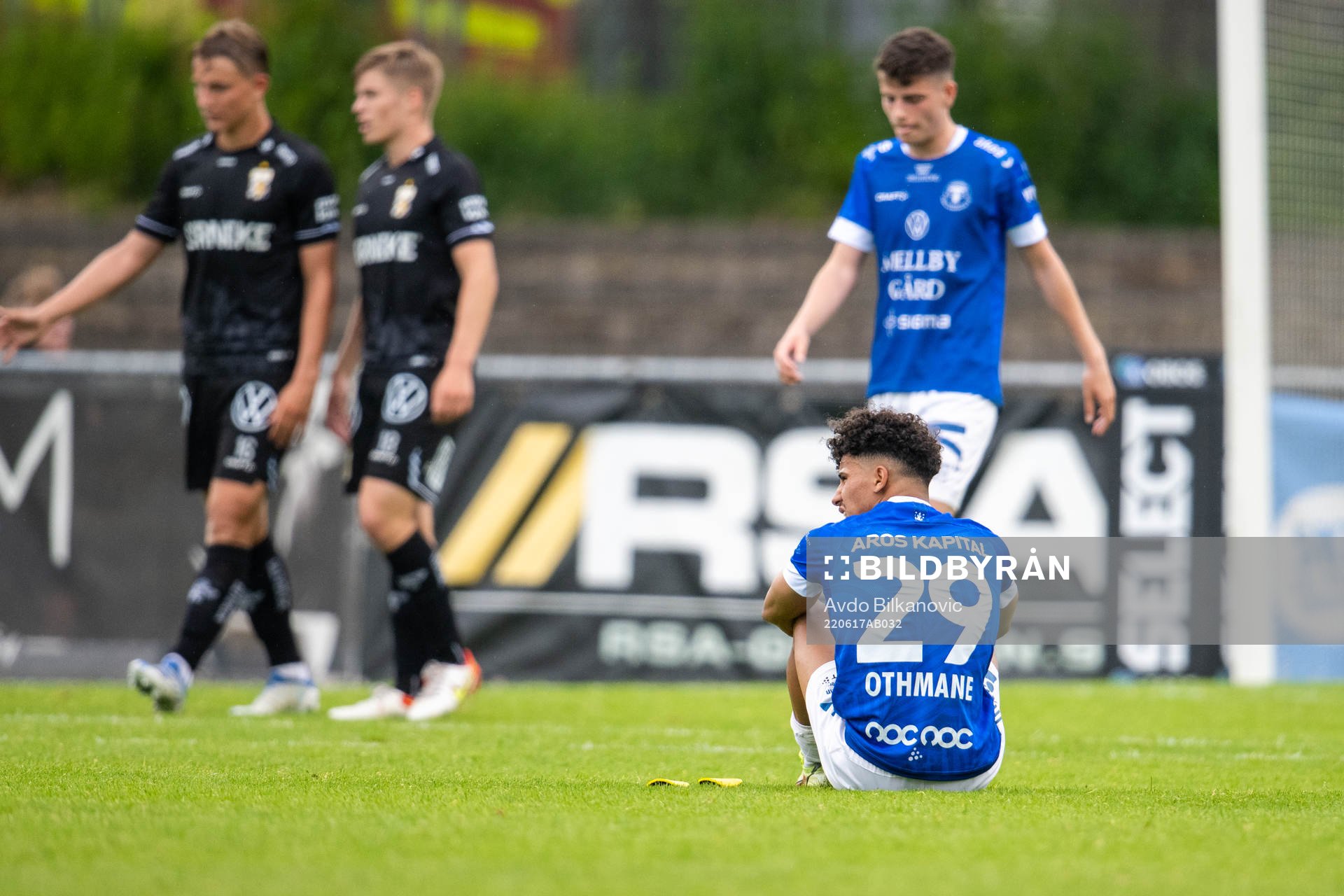 Trelleborgs Othmane Salama deppar