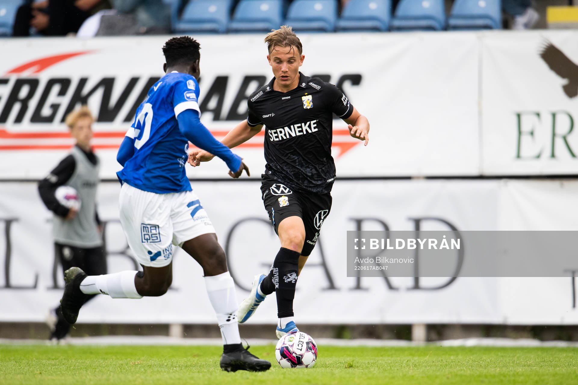 IFK Göteborgs Linus Carlstrand och Trelleborgs Tom Wassholm