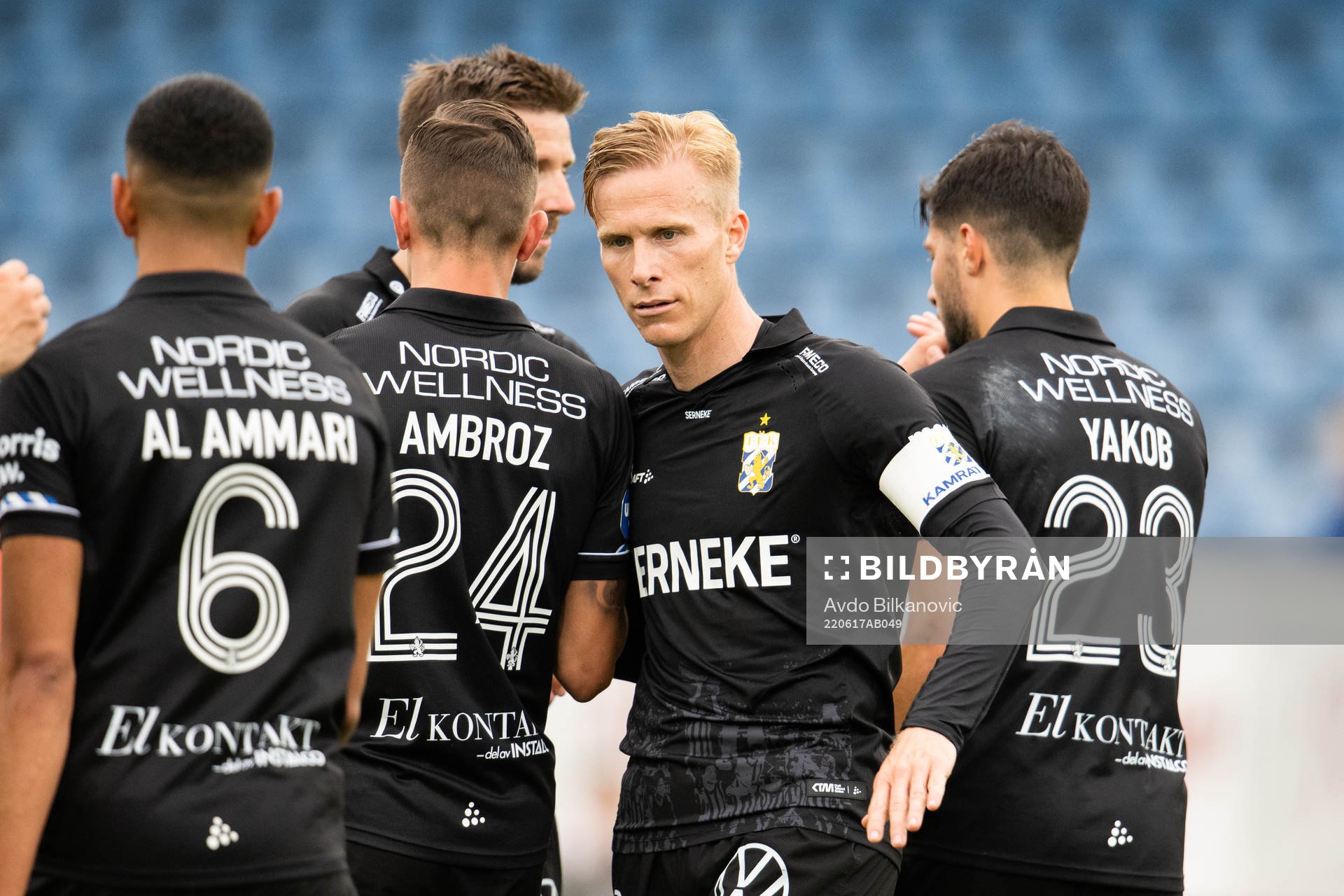 IFK Göteborgs Oscar Wendt jublar