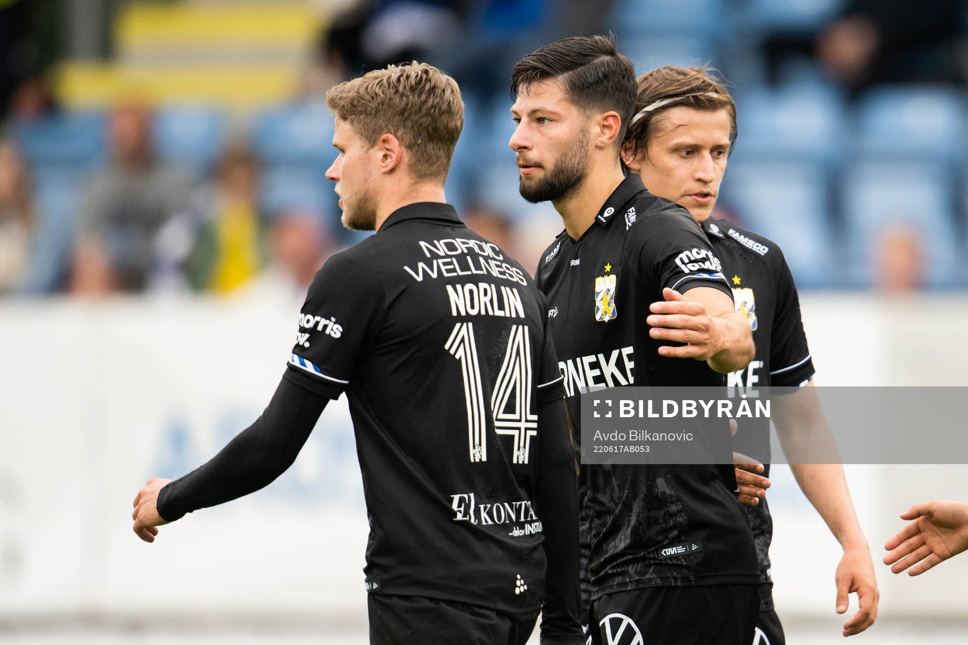 IFK Göteborgs Kevin Yakob jublar