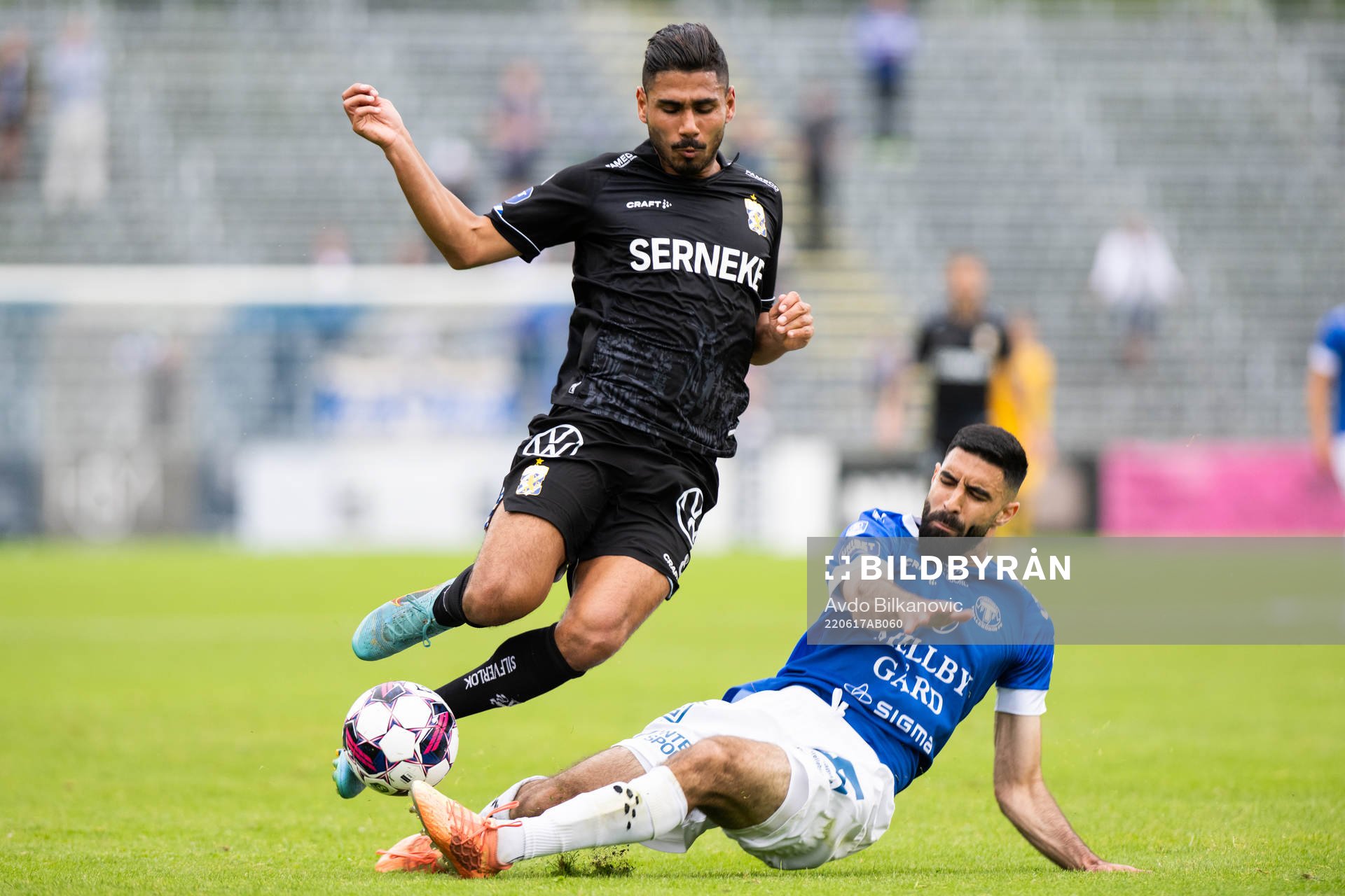Trelleborgs Mouhammed Ali Dhaini och IFK Göteborgs Hosam