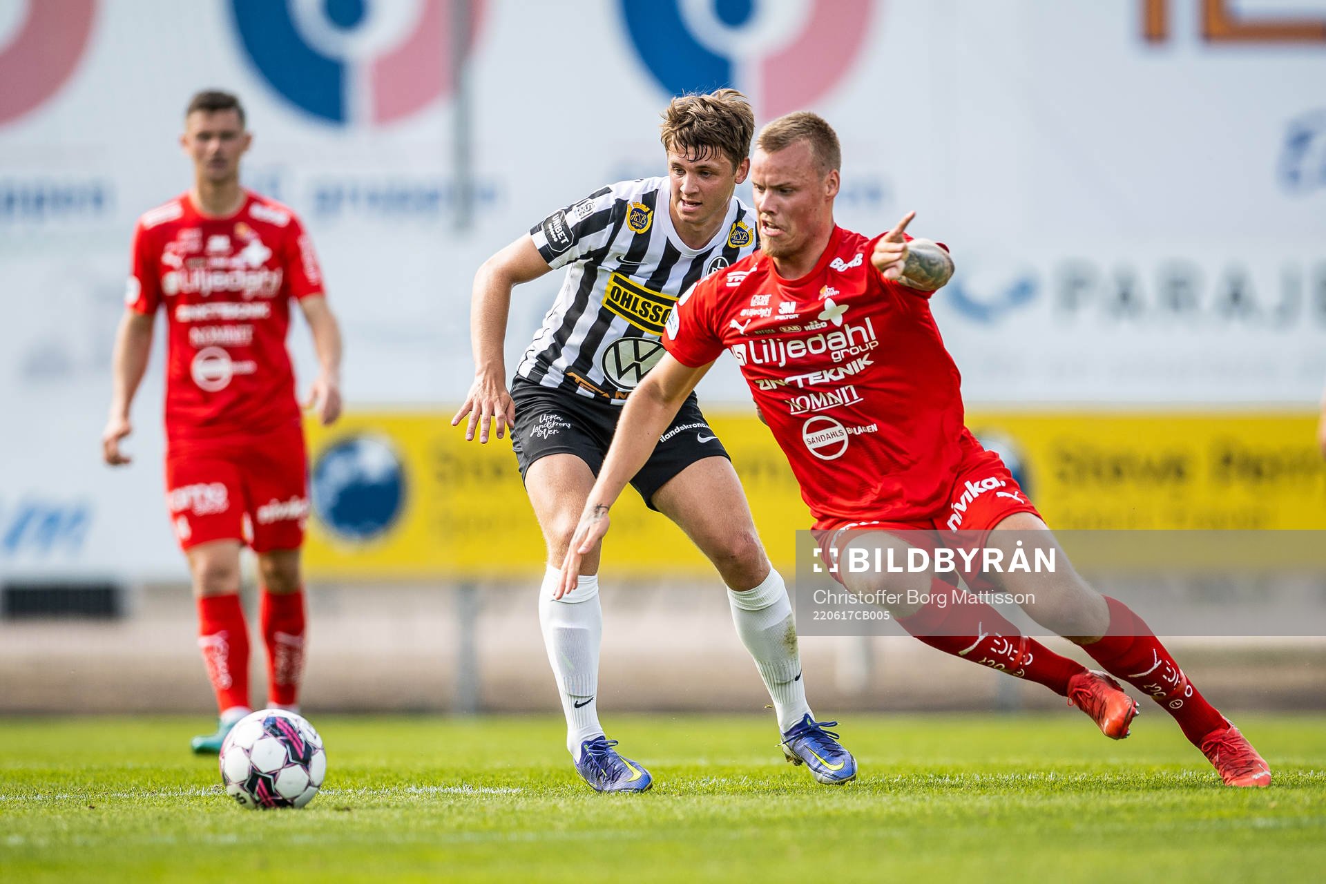 Landskronas Emil Jönsson och Värnamos Victor Eriksson