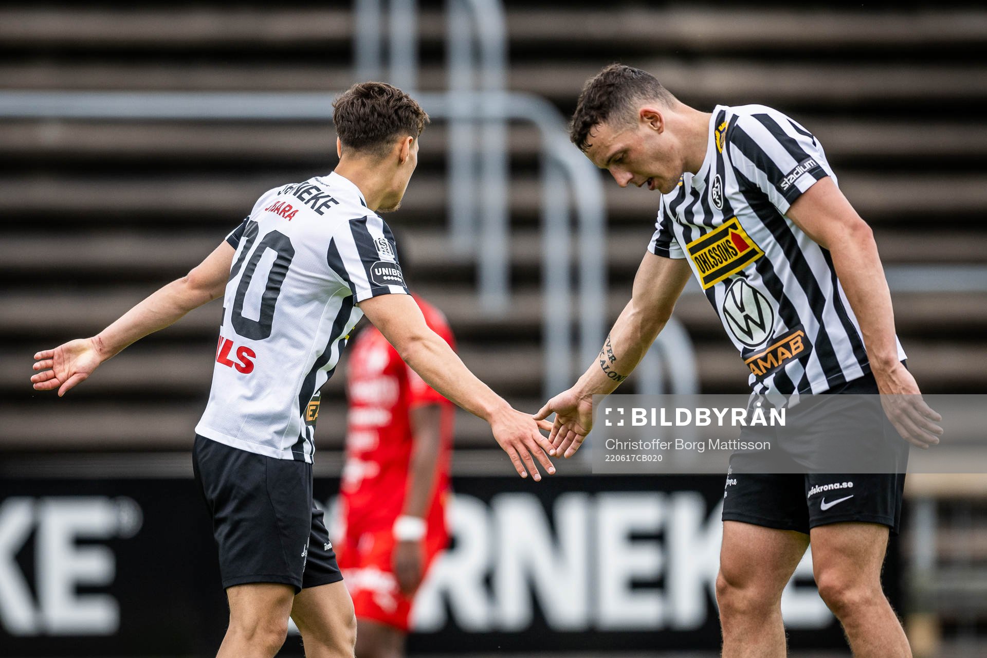 Landskronas Camil Jebara och Viktor Ekblom