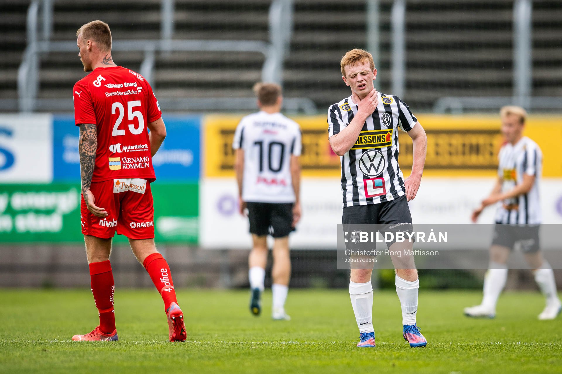 Landskronas Sam Hegdal deppar
