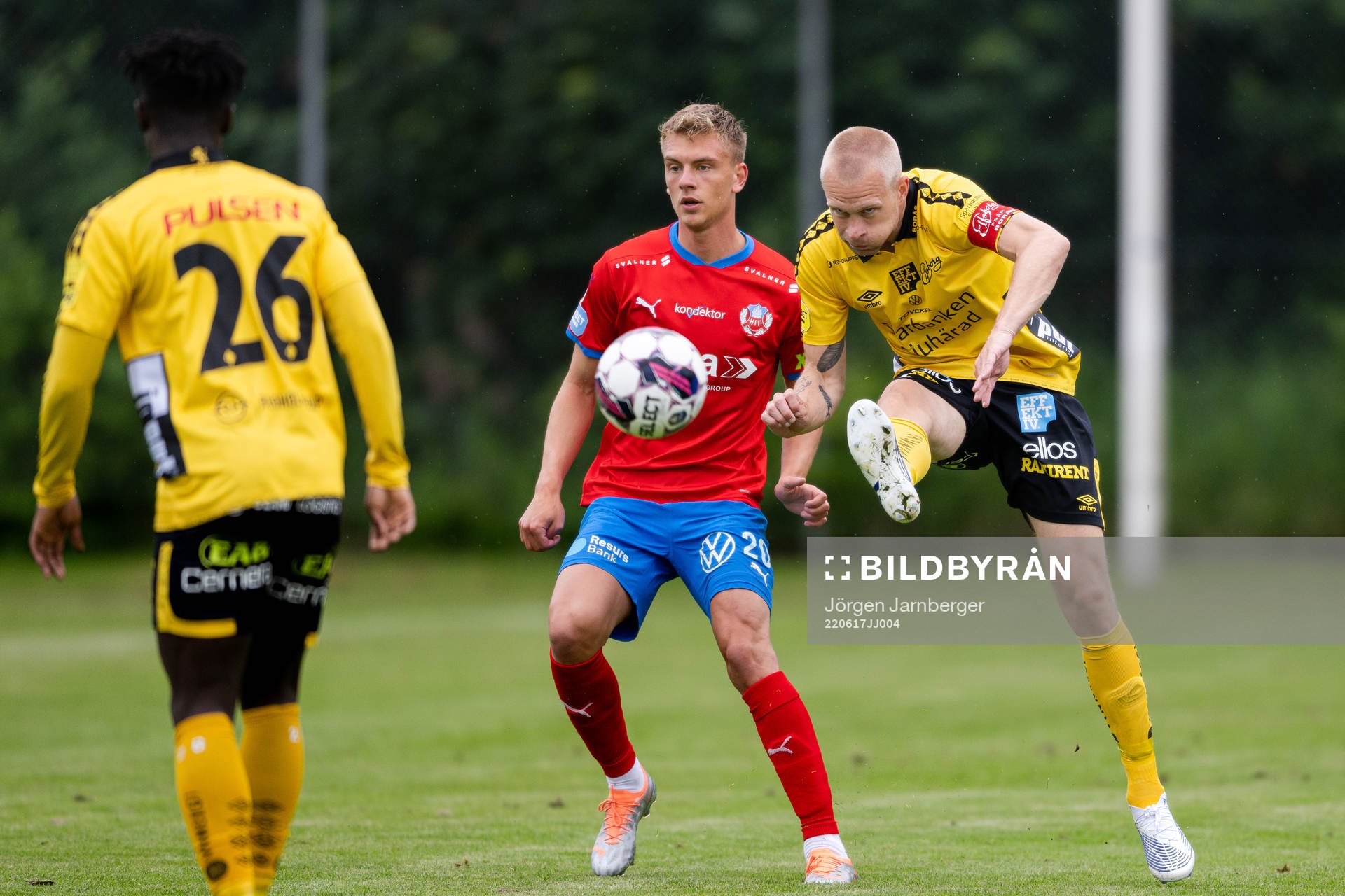 Elfsborgs Johan Larsson och Helsingborgs Dennis Olsson