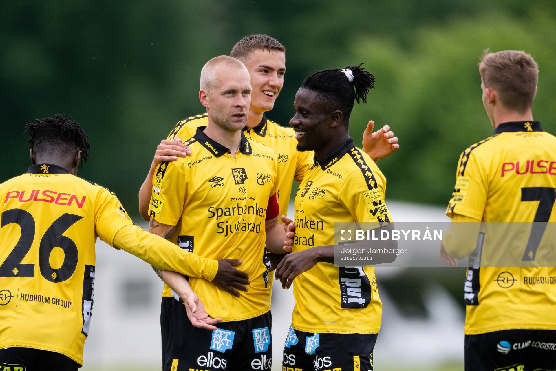 Elfsborgs Emmanuel Boateng, Johan Larsson, Gustaf