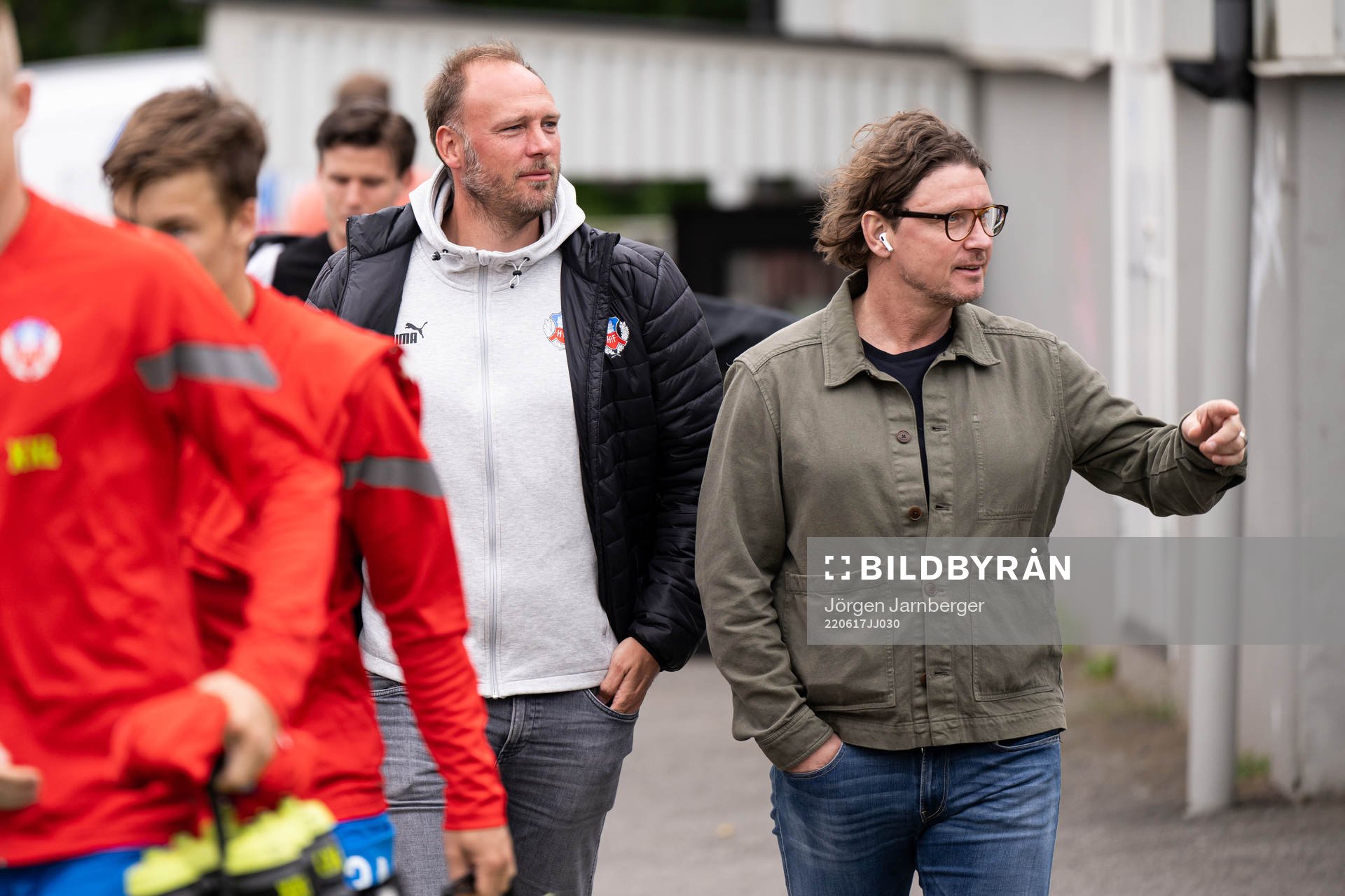 Helsingborgs sportchef Andreas Granqvist och Elfsborgs