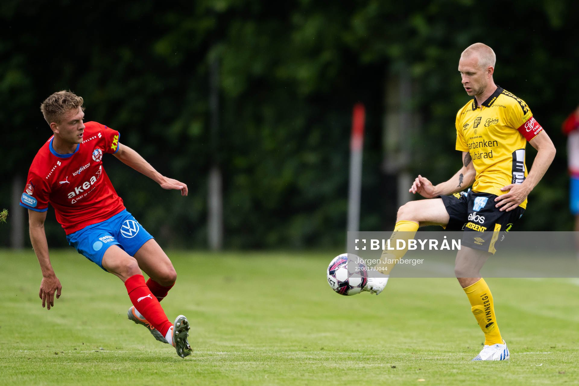 Helsingborgs Rasmus Jönsson och Elfsborgs Johan Larsson