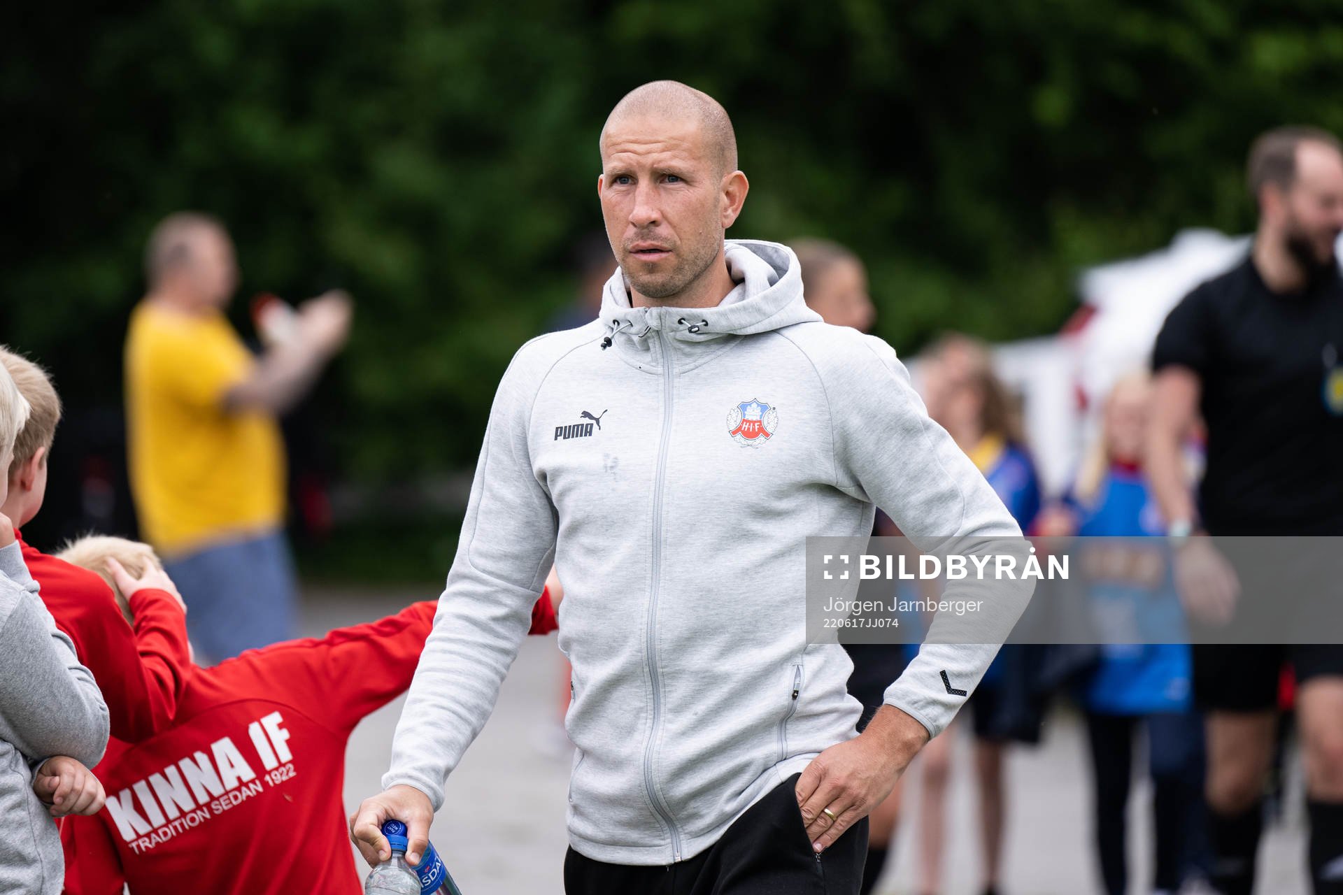 Helsingborgs tränare Mattias Lindström