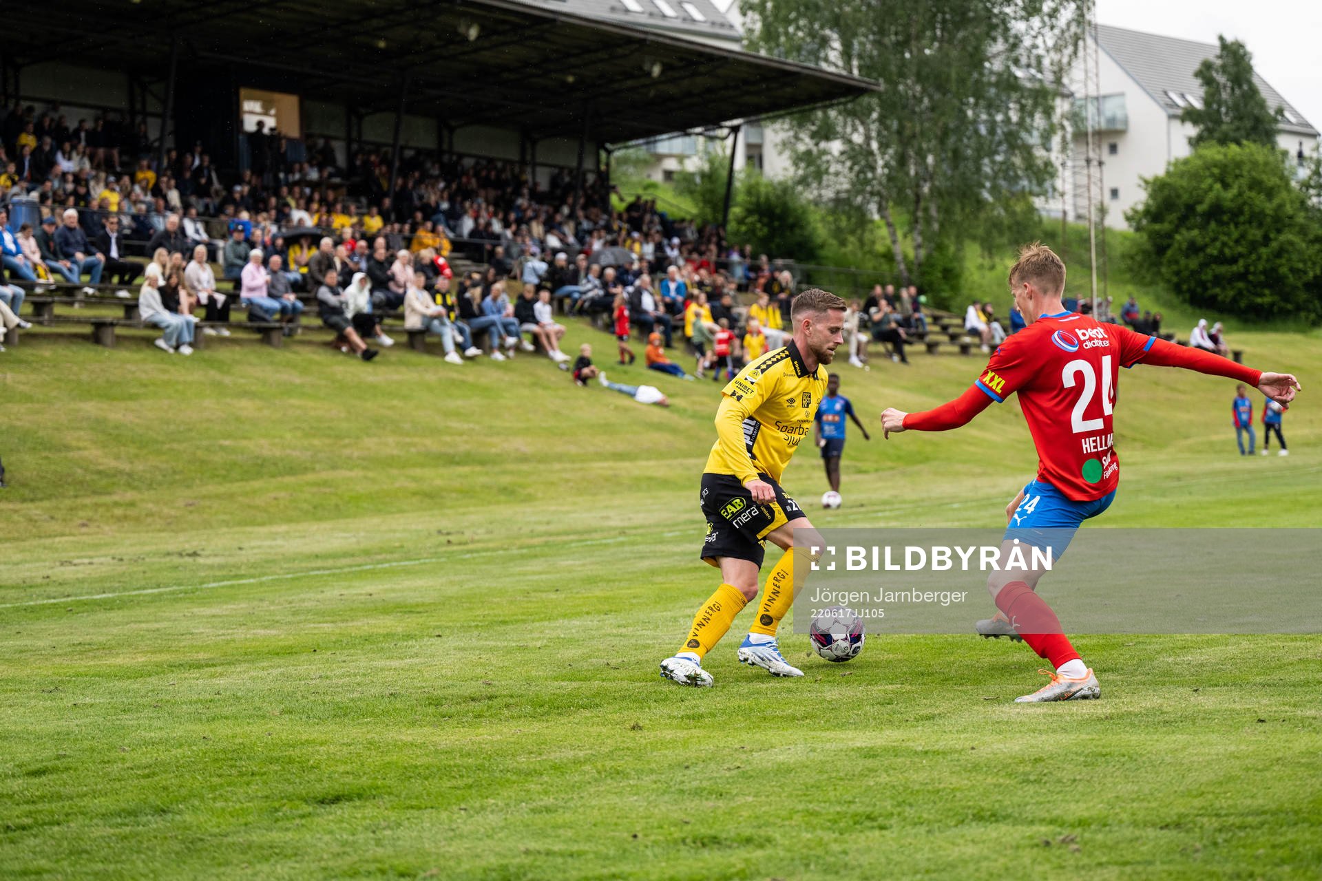 Elfsborgs Rasmus Alm och Helsingborgs Emil Hellman