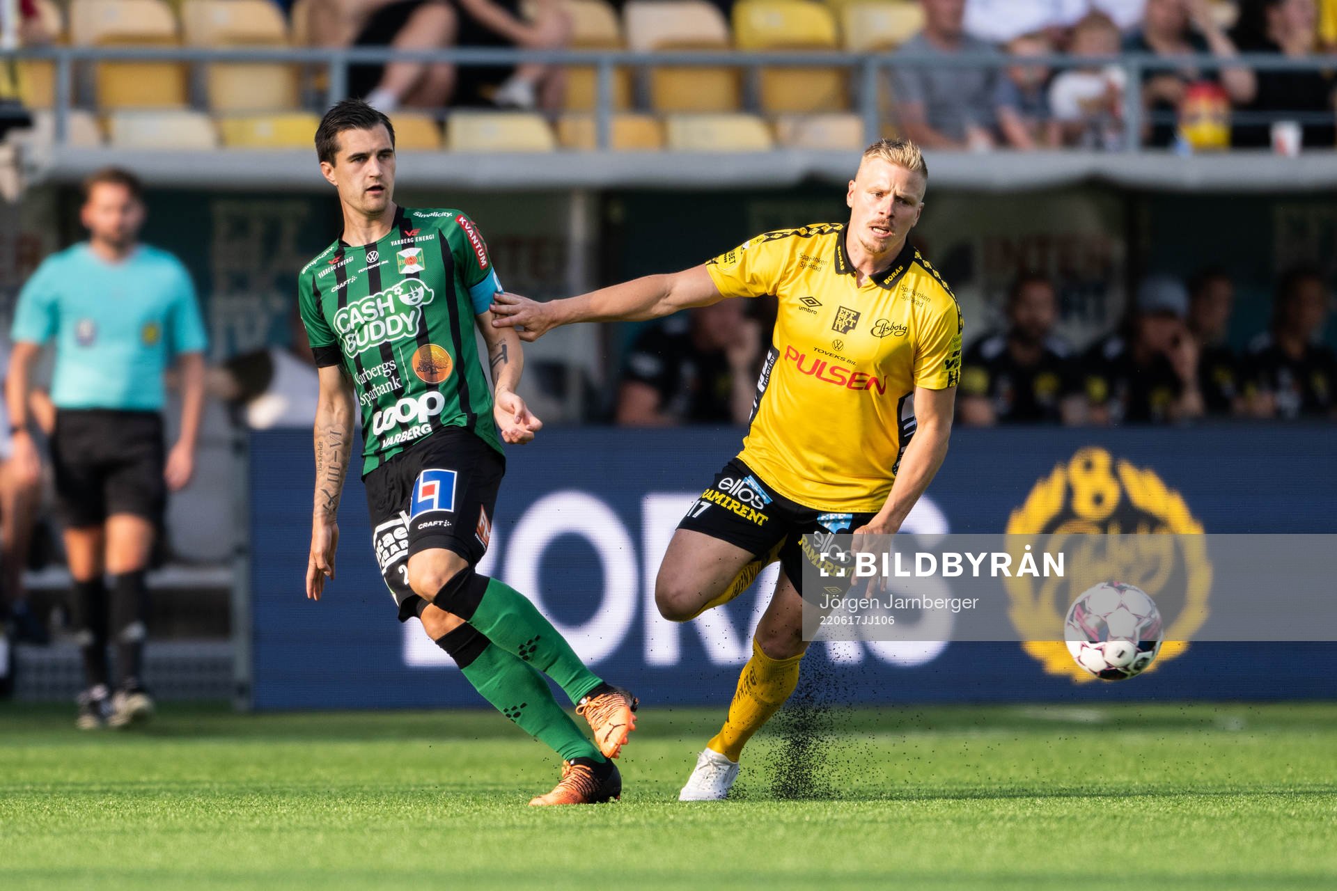 Varbergs Jon Birkfeldt och Elfsborgs Per Frick