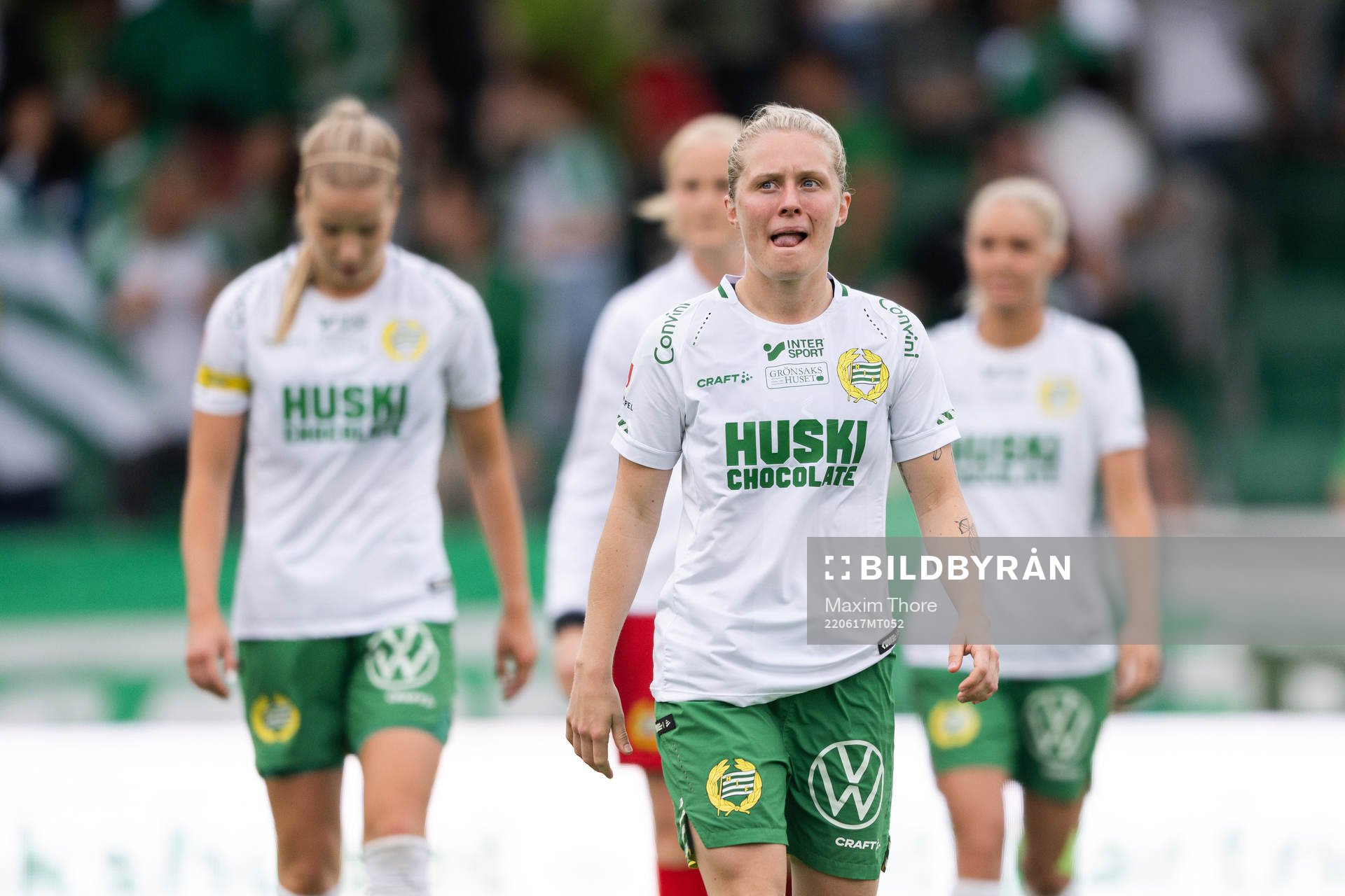Hammarbys Fanny Hjelm Rönnlund deppar