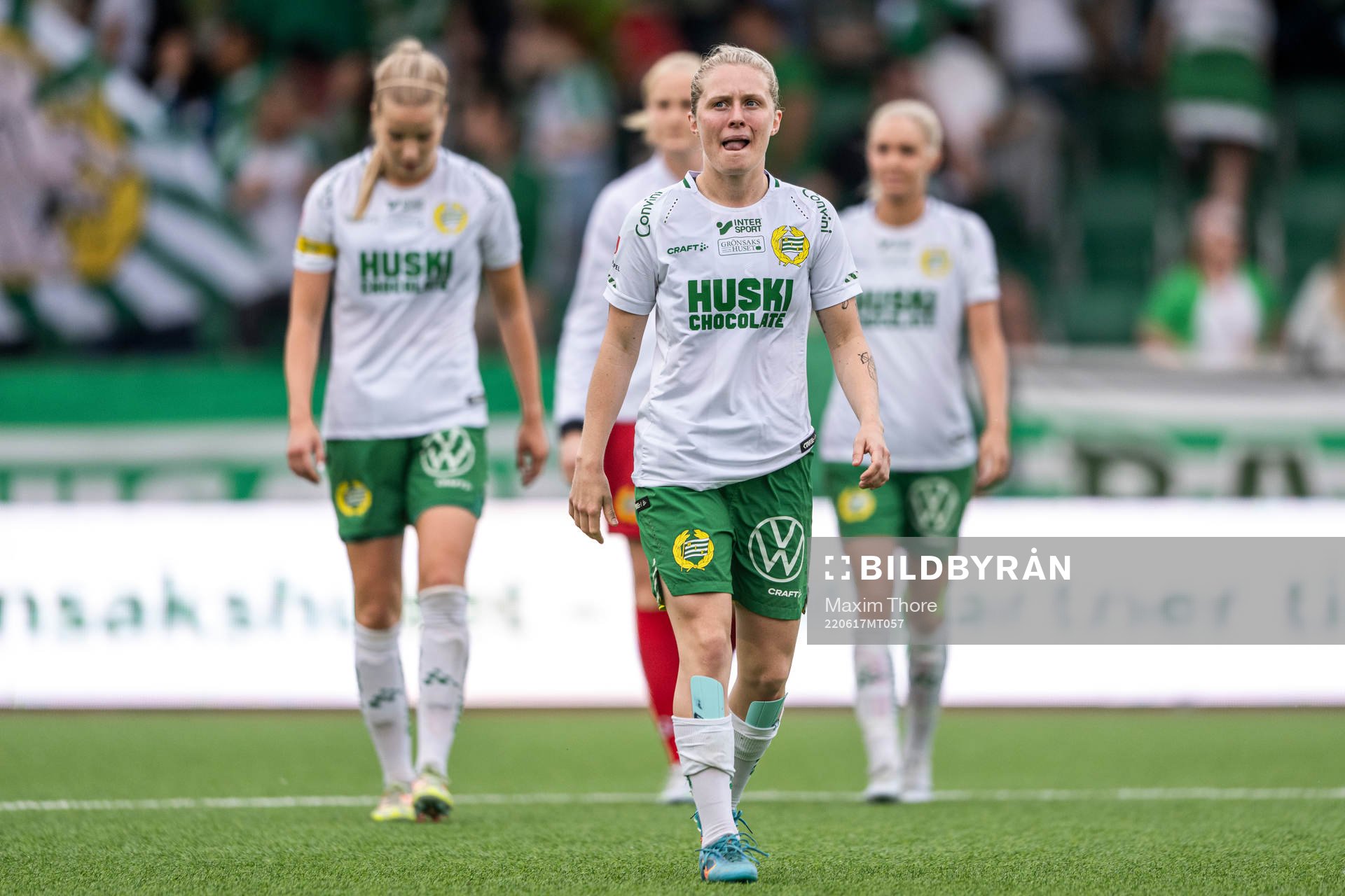 Hammarbys Fanny Hjelm Rönnlund deppar