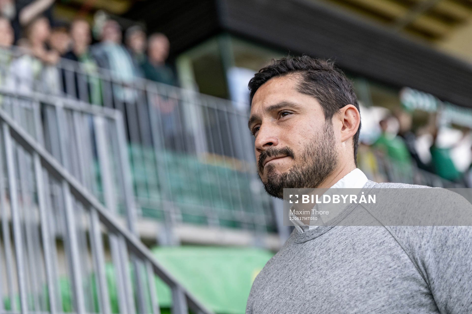 Hammarbys tränare Pablo Pinones-Arce
