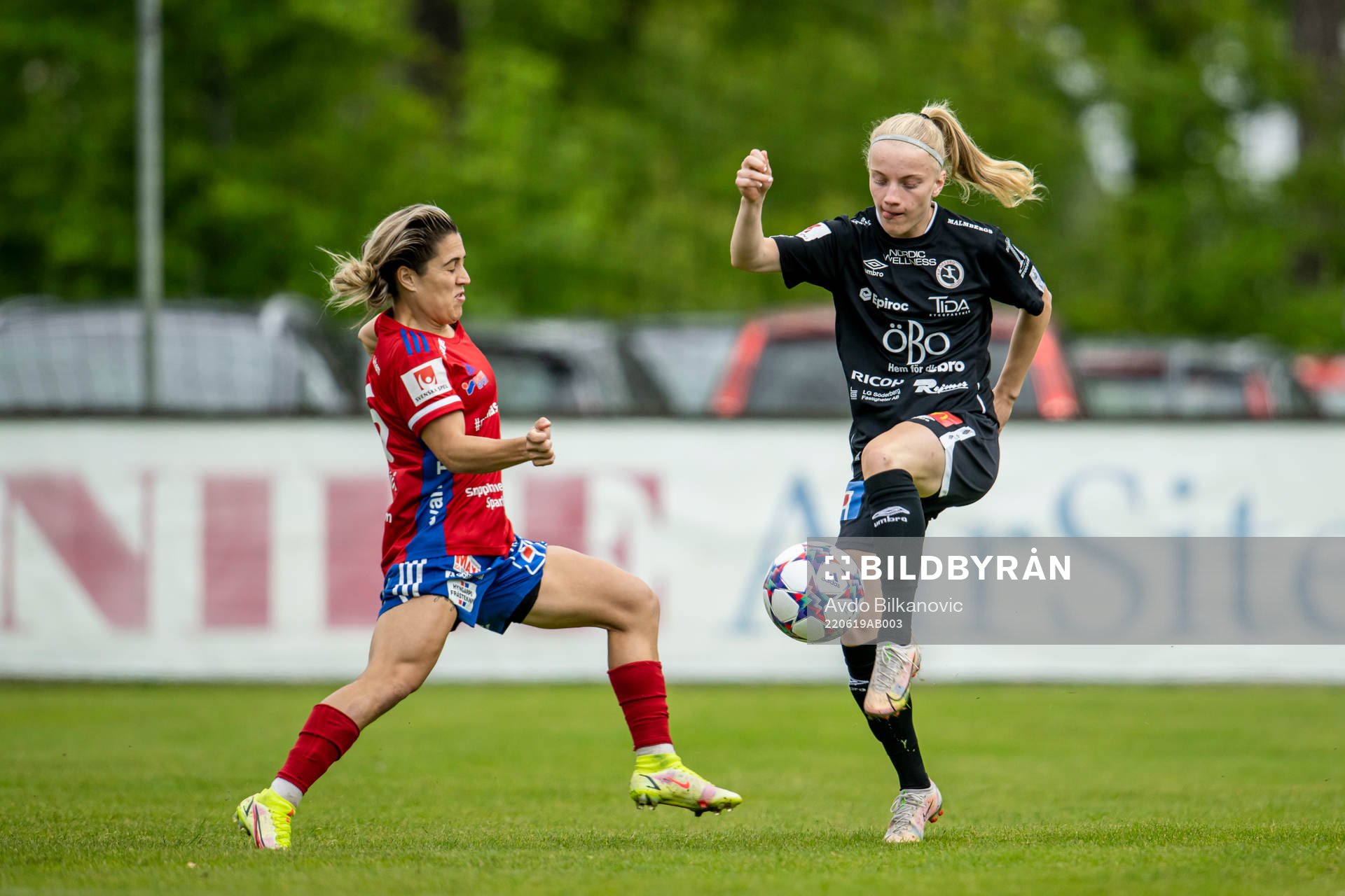 Örebros Anna Sandberg och Vittsjös Katrina Gorry