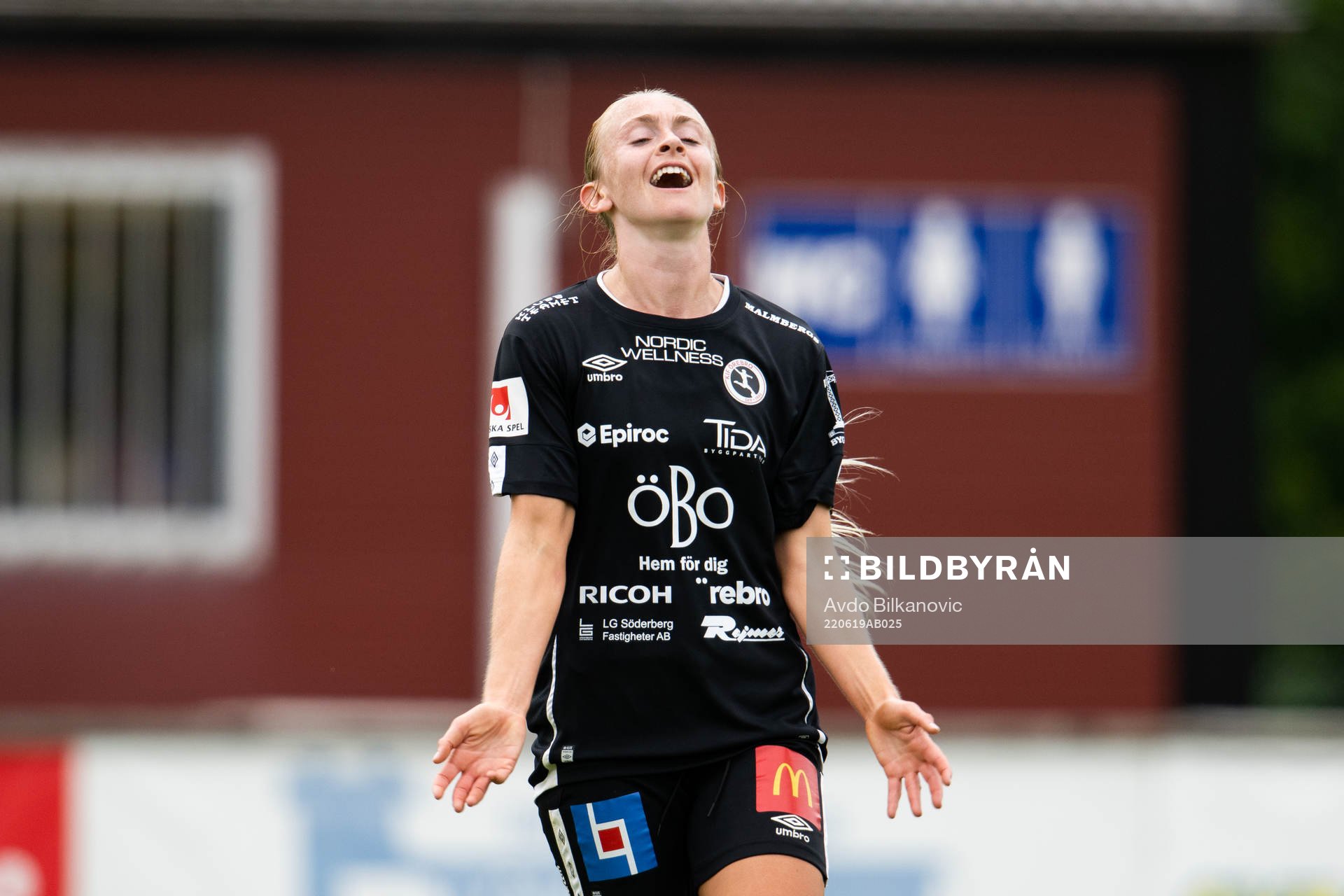 Örebros Michaela Kovacs jublar