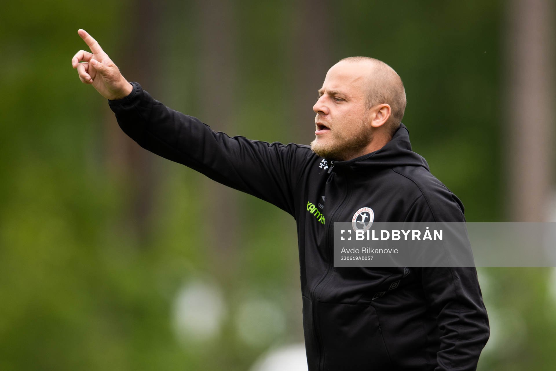 Örebros tränare Rickard Johansson