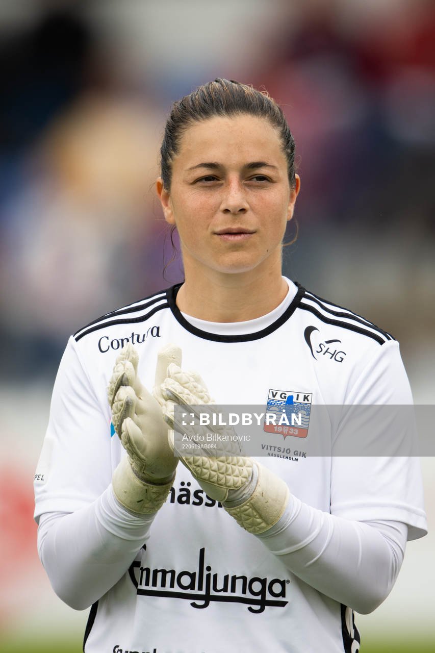 Vittsjös målvakt Sabrina D'Angelo