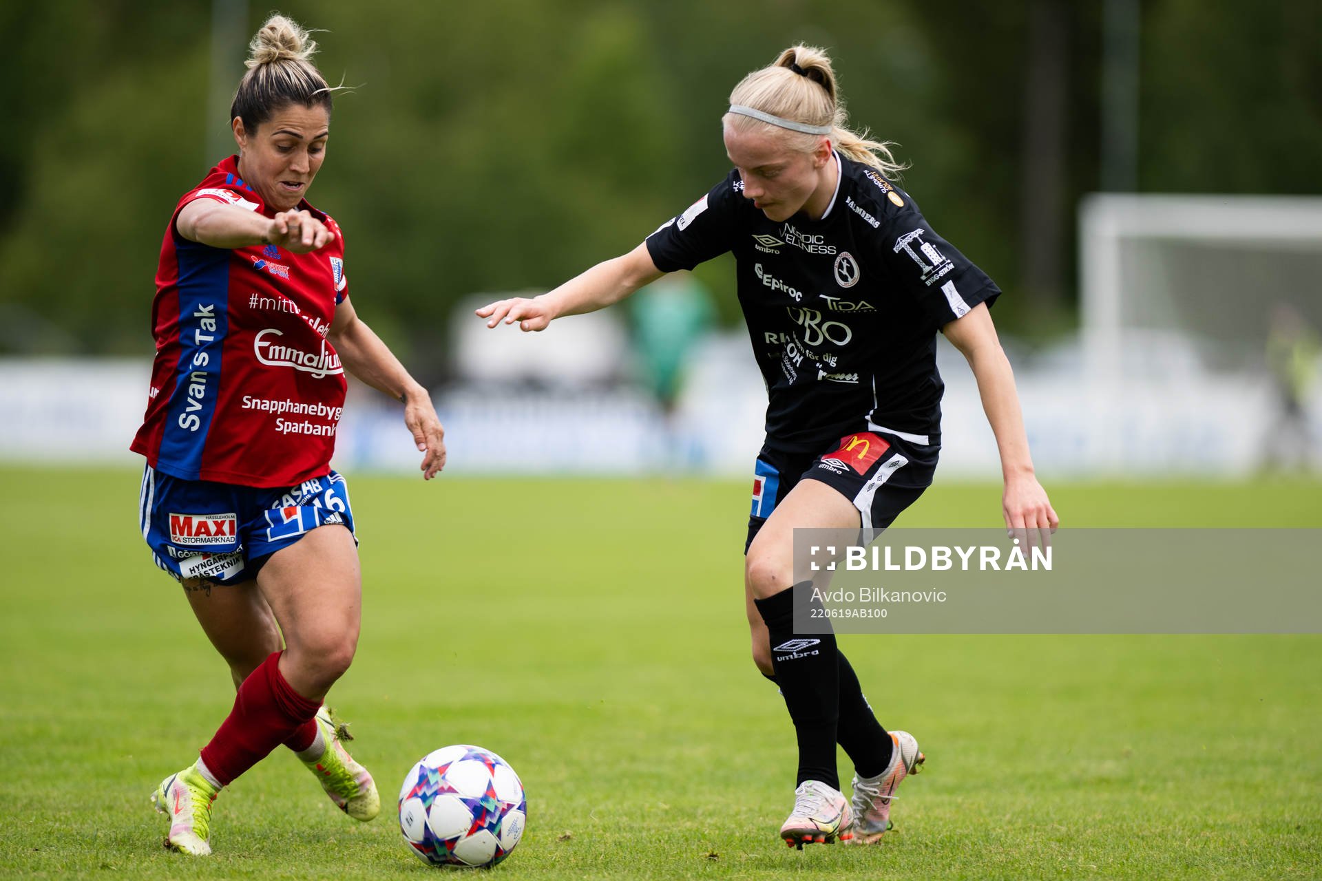 Vittsjös Katrina Gorry och Örebros Anna Sandberg