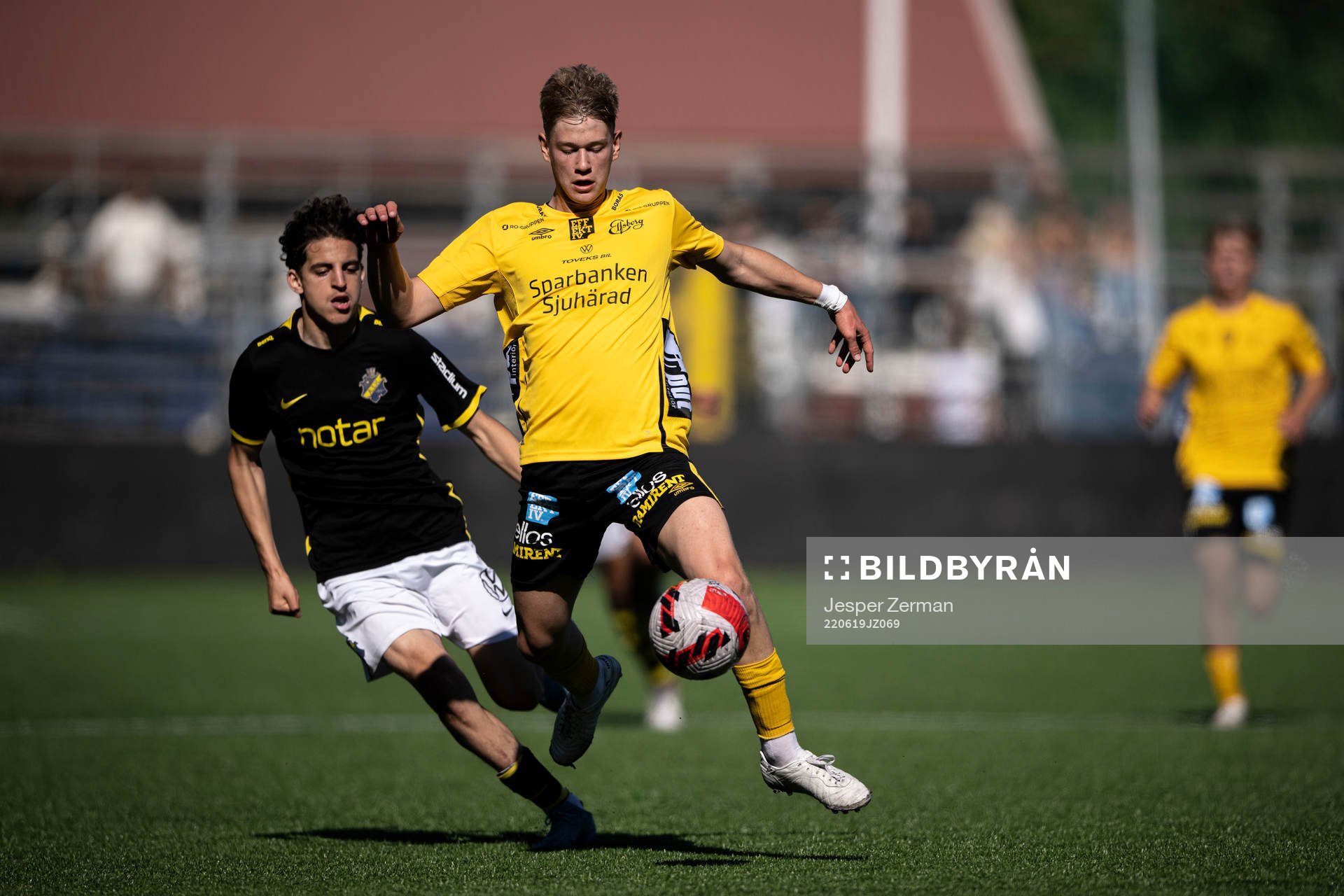 s Taha Ayari och Elfsborgs Ludvig Richtnér