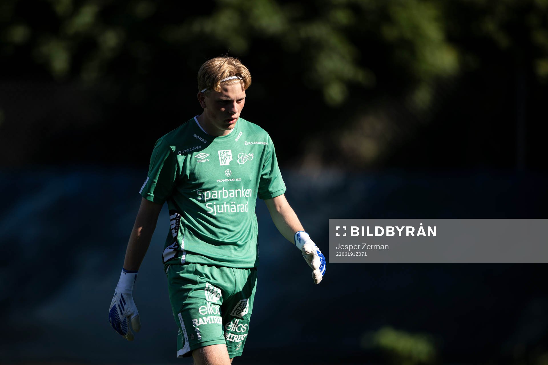 Elfsborgs målvakt Lucas Söderberg deppar