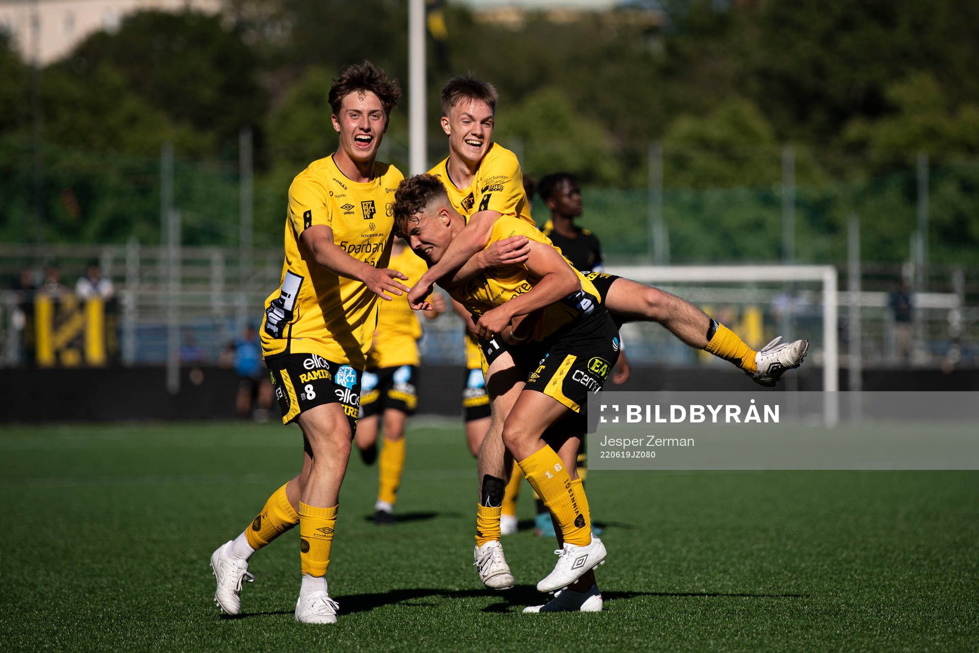 Elfsborgs Malte Wester, Enzo Andrén och Theo Eliasson