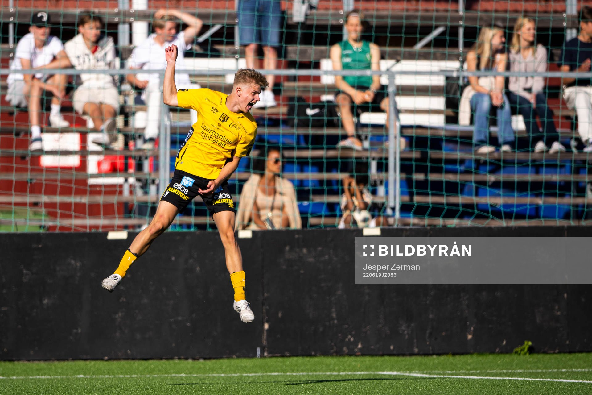 Elfsborgs Gottfrid Rapp jublar
