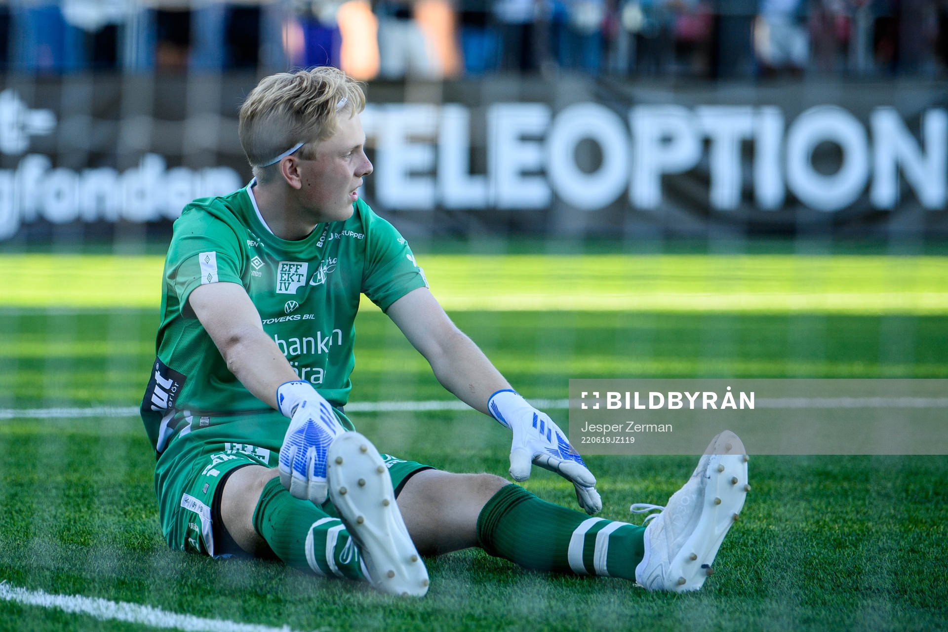 Elfsborgs målvakt Lucas Söderberg deppar