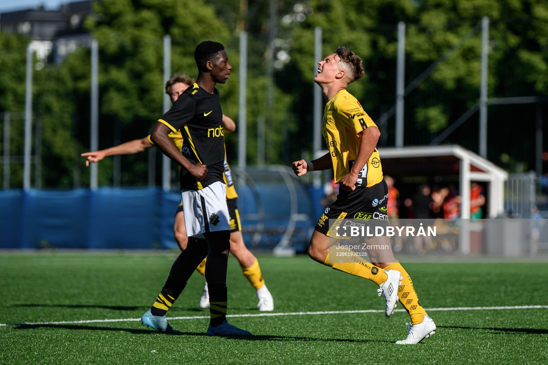 Elfsborgs Enzo Andrén jublar