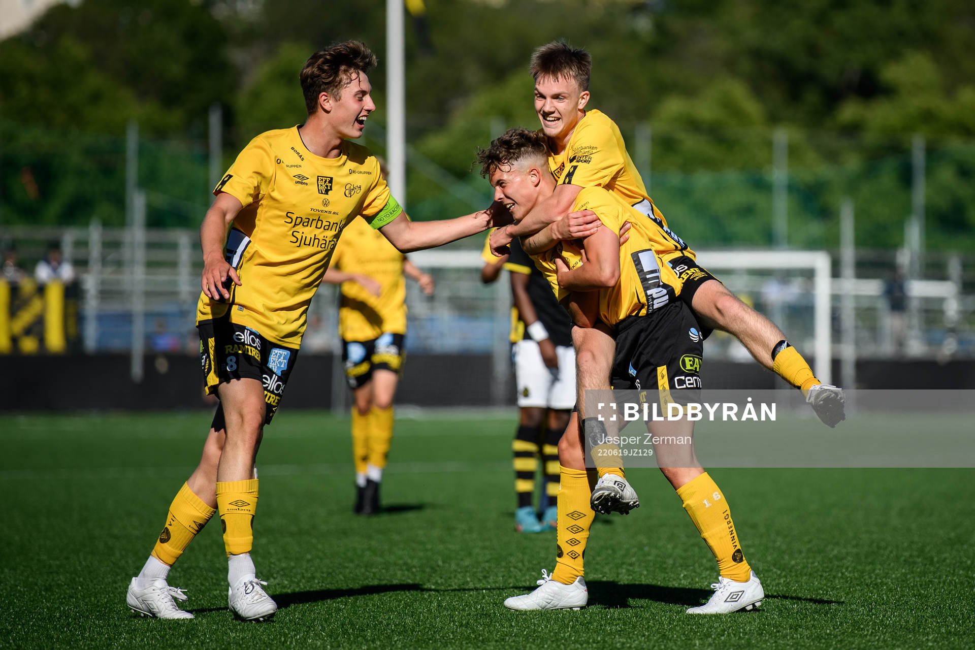 Elfsborgs Enzo Andrén jublar