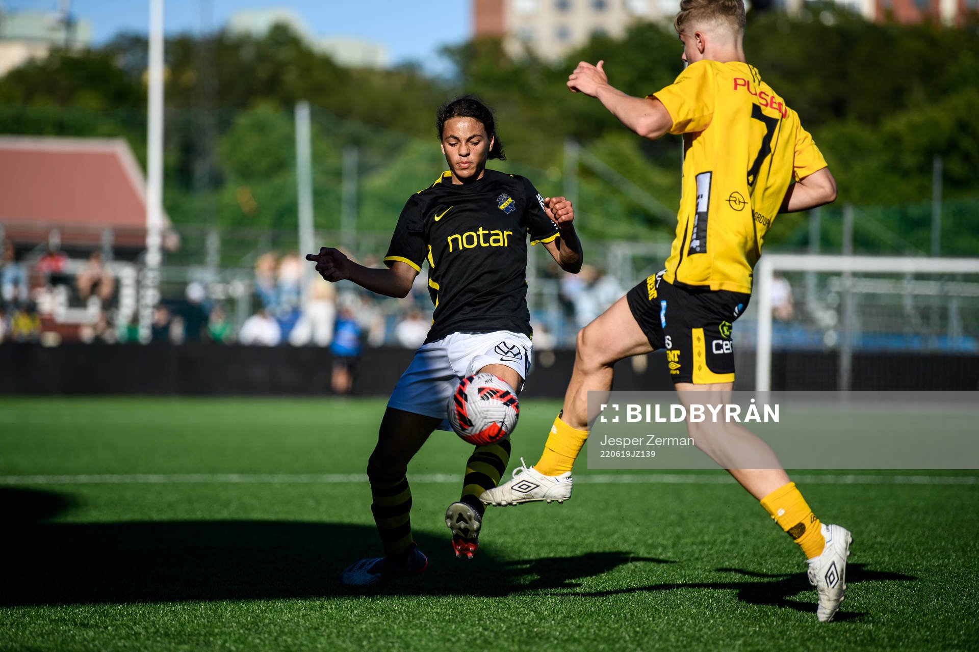 s Ayo Rupia-Ellis och Elfsborgs Gottfrid Rapp