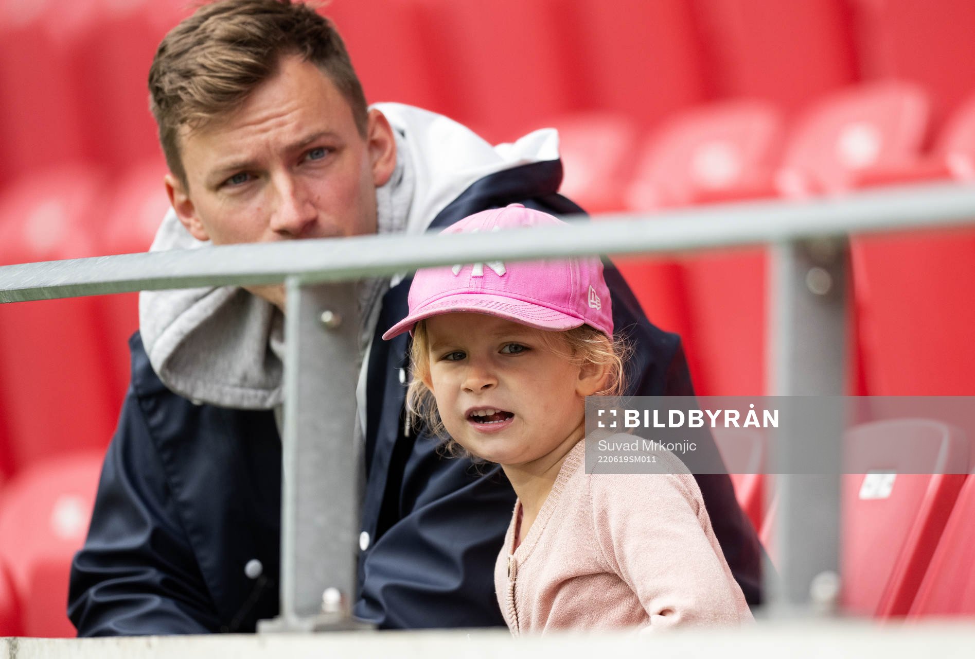 En ung fotbollssupporter