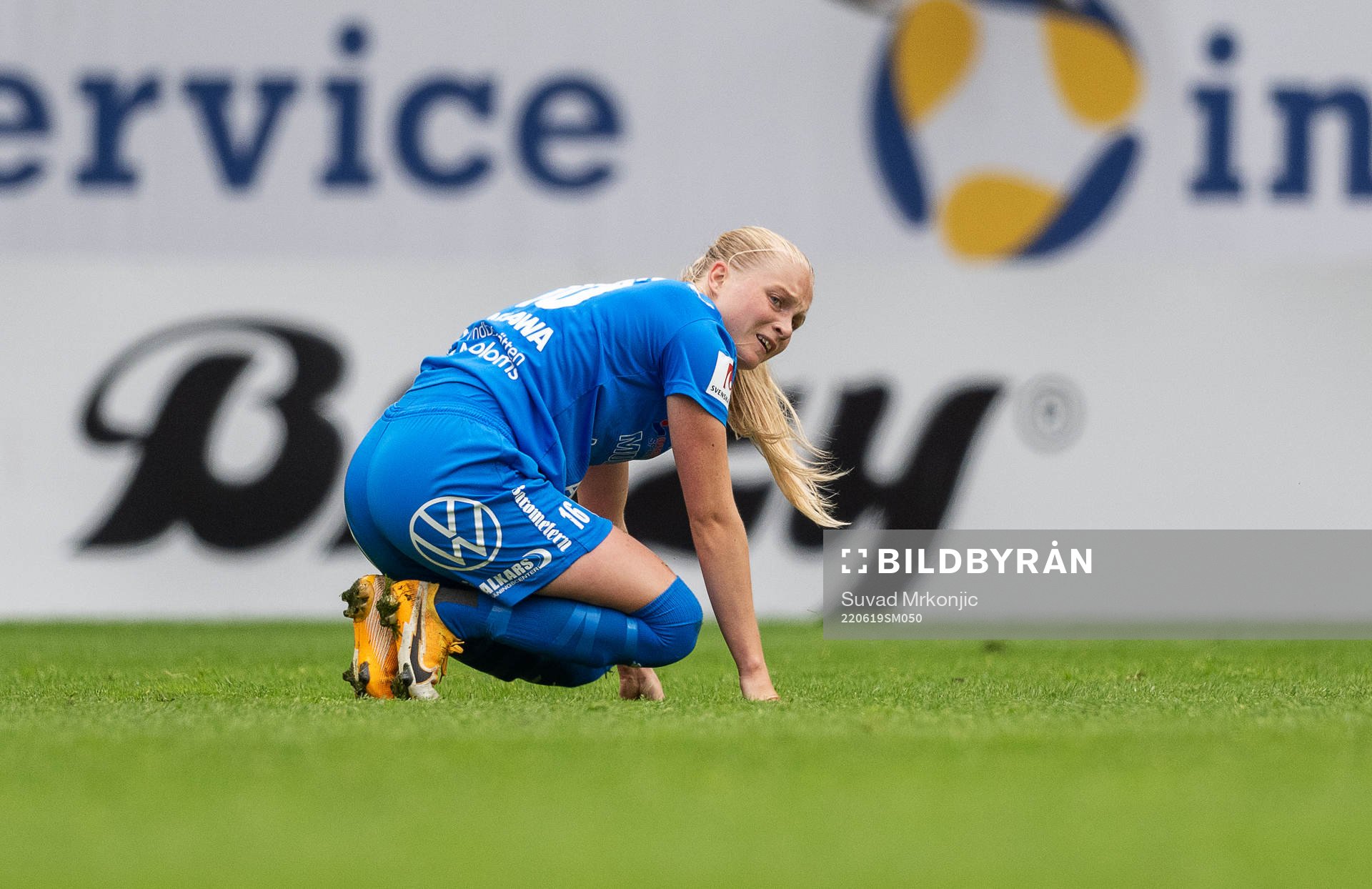 Kalmars Wilma Finnman deppar