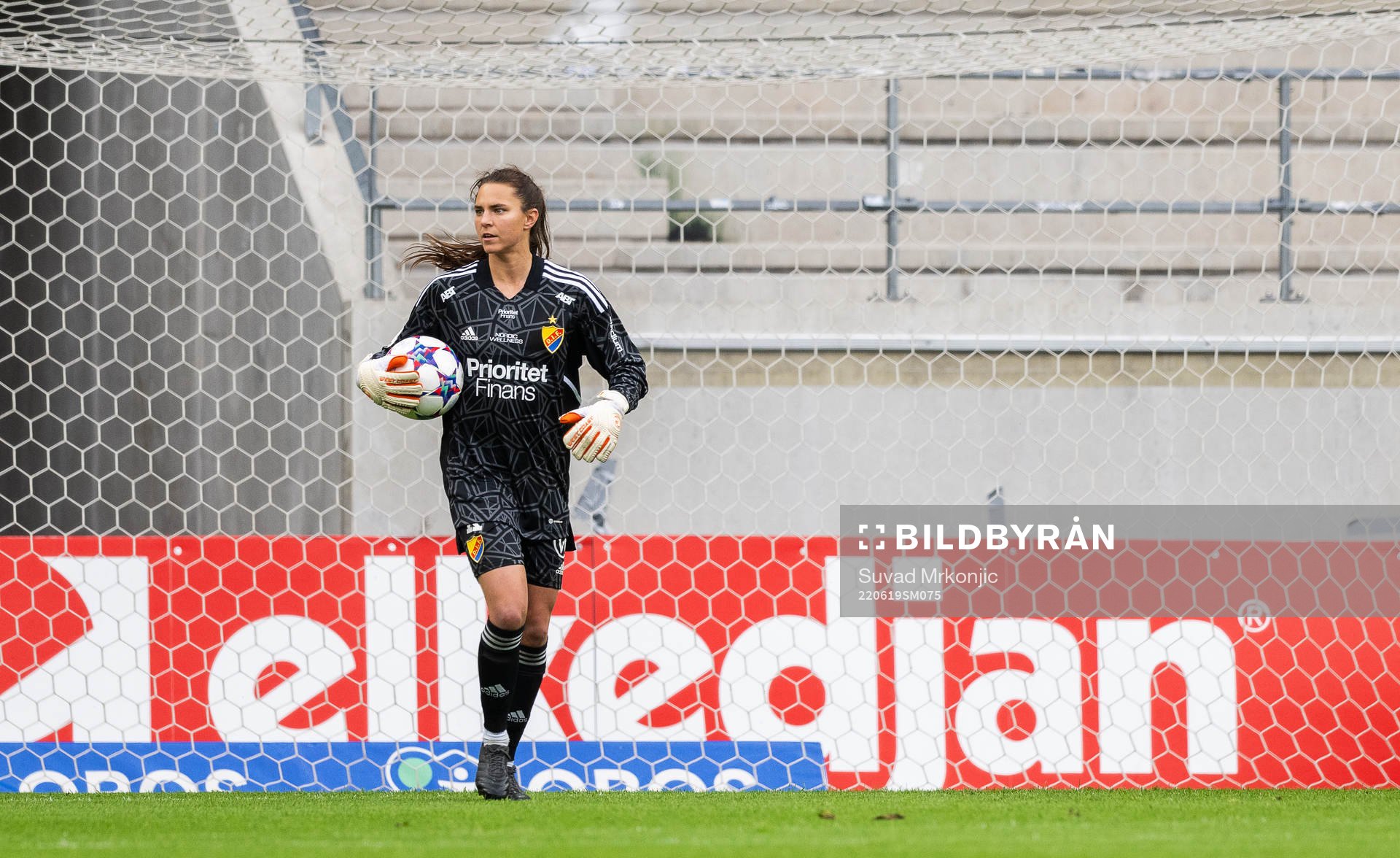 Djurgårdens målvakt Kelsey Daugherty