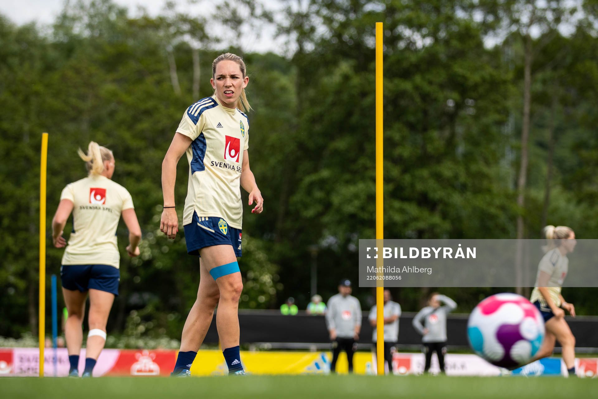 Elin Rubensson of the Swedish women's national football team