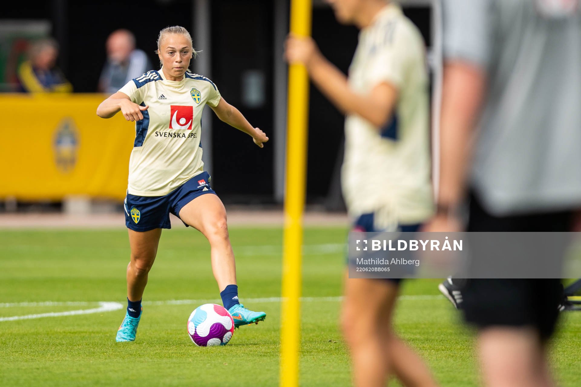 Hanna Bennisson of the Swedish women's national football