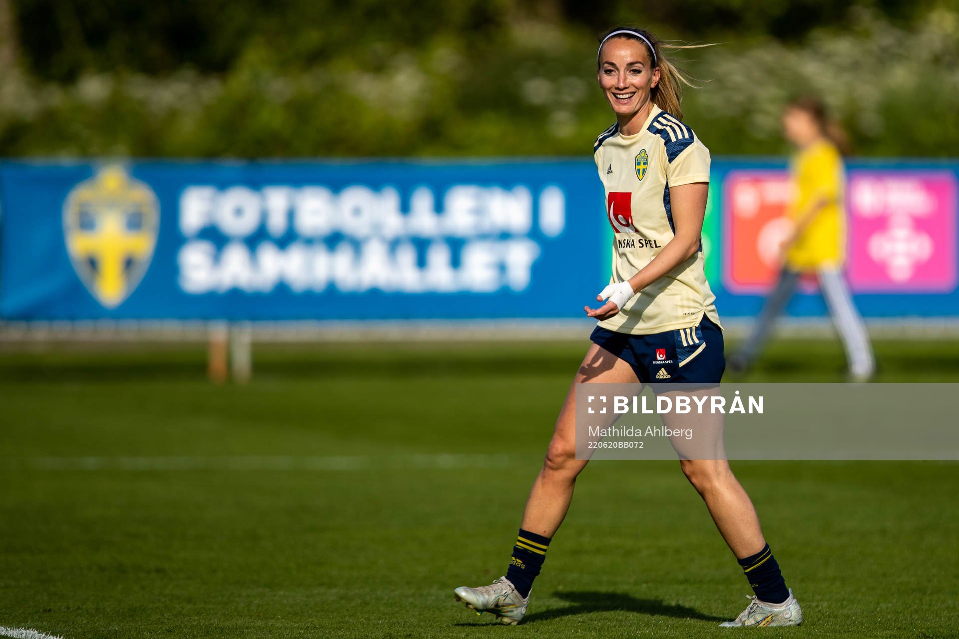 Kosovare Asllani of the Swedish women's national football