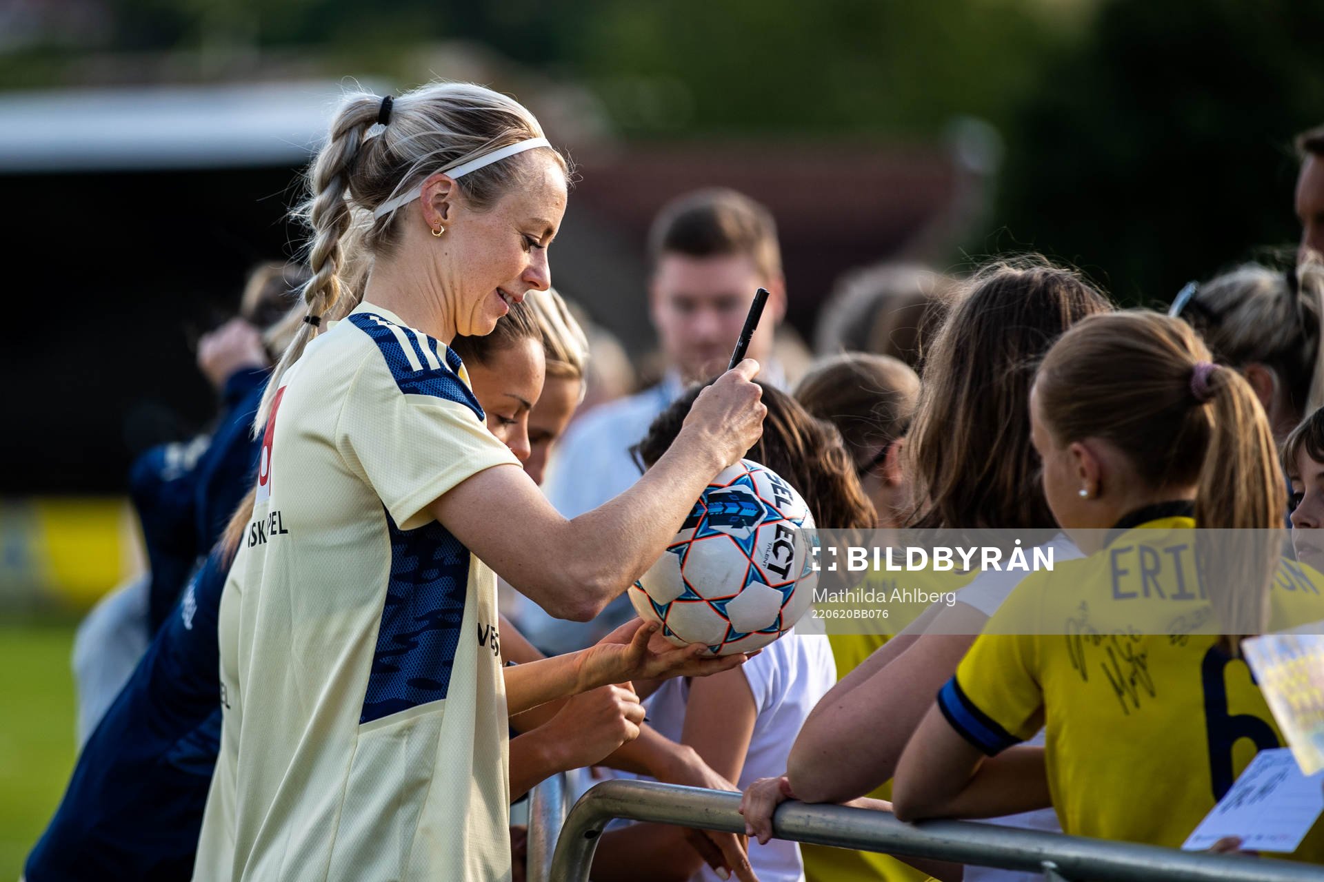 Amanda Ilestedt of the Swedish women's national football