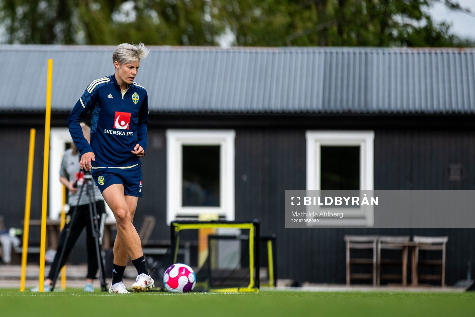 Lina Hurtig of the Swedish women's national football team
