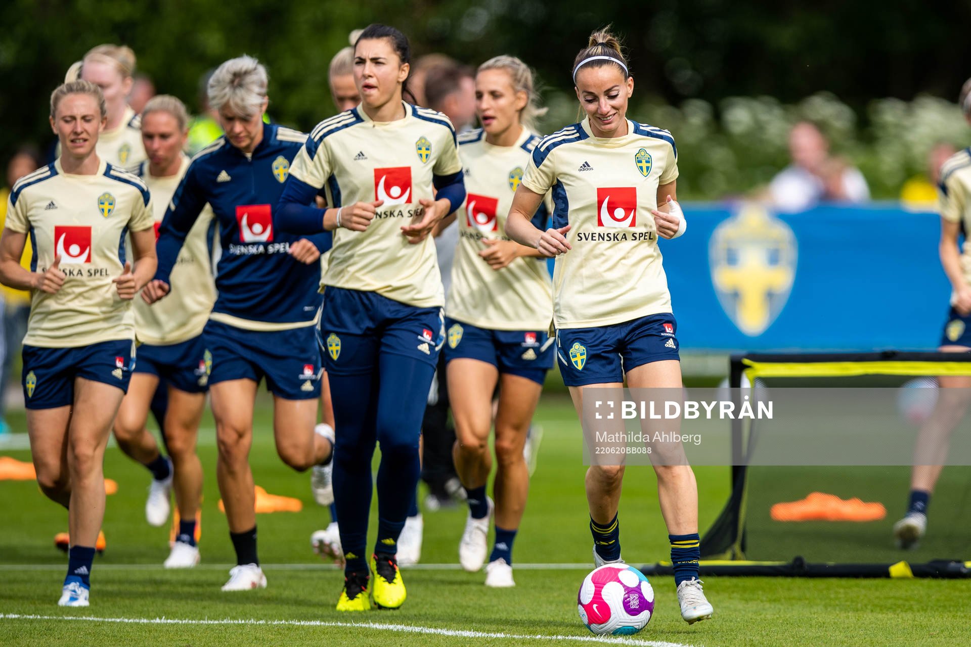 Kosovare Asllani of the Swedish women's national football