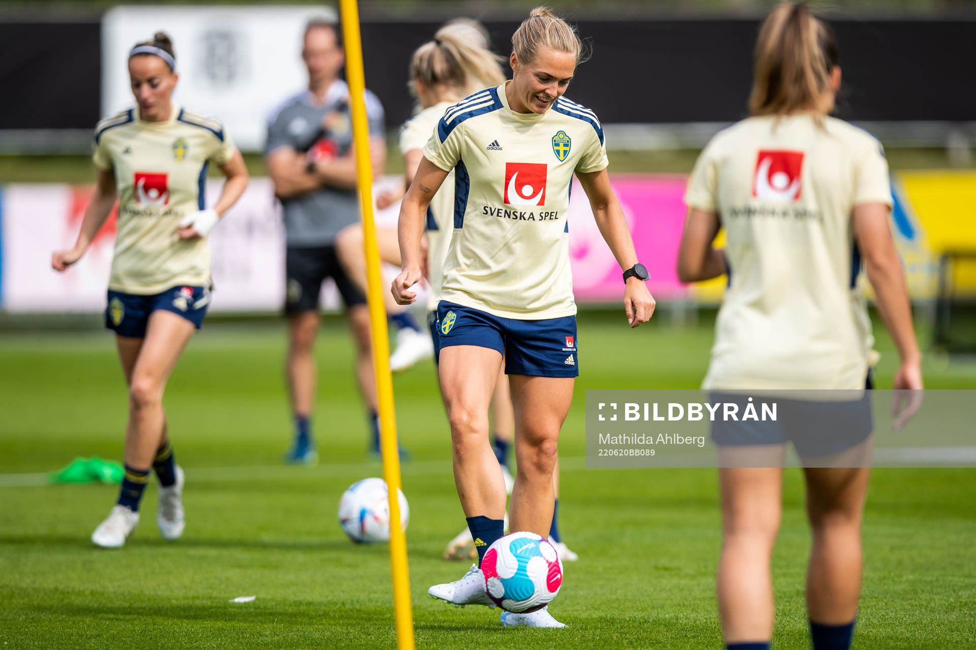 Magdalena Eriksson of the Swedish women's national football