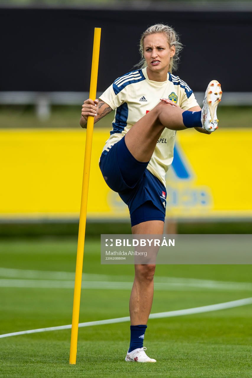 Nathalie Björn of the Swedish women's national football