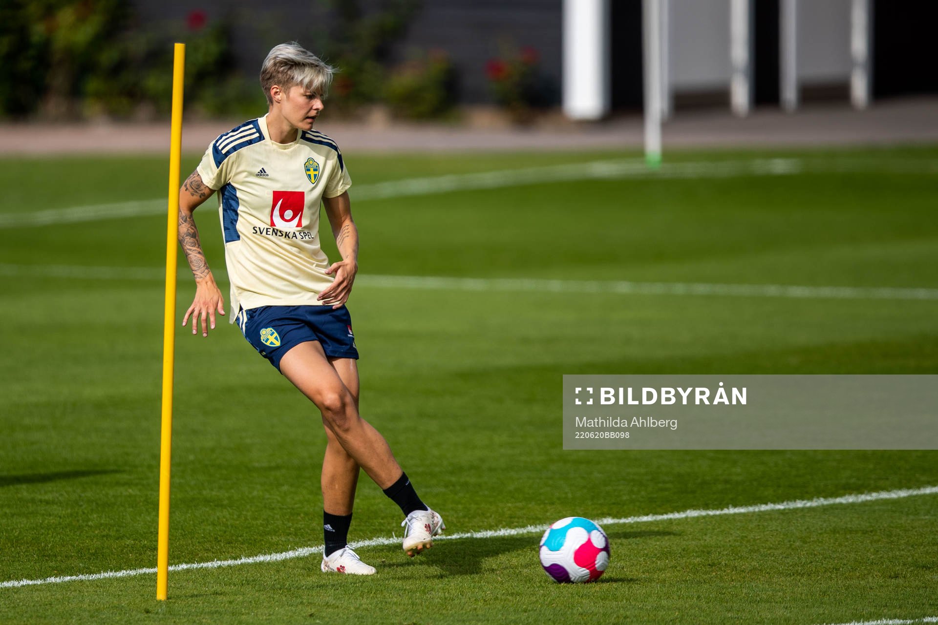Lina Hurtig of the Swedish women's national football team