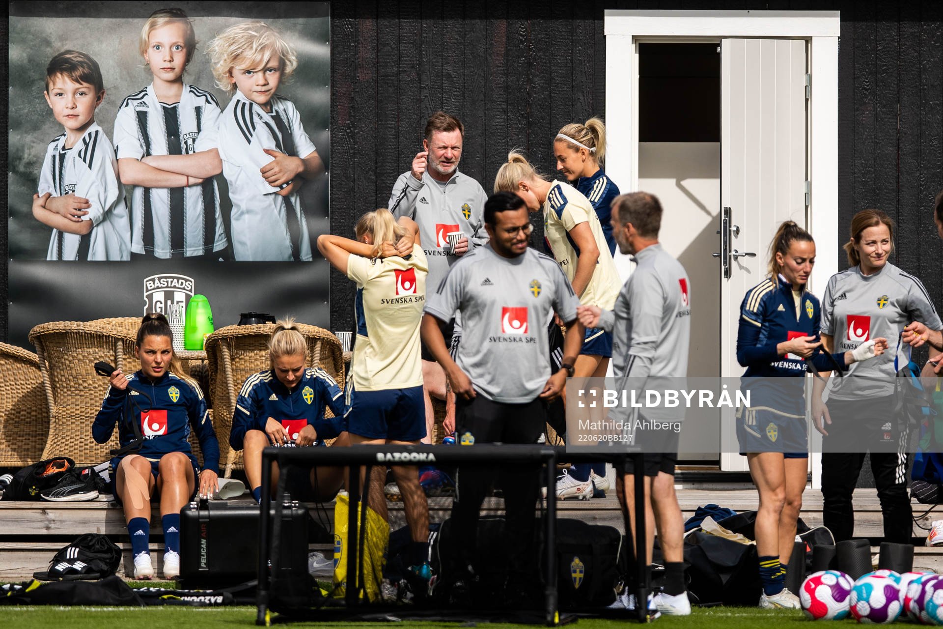 Head coach Peter Gerhardsson of the Swedish women's