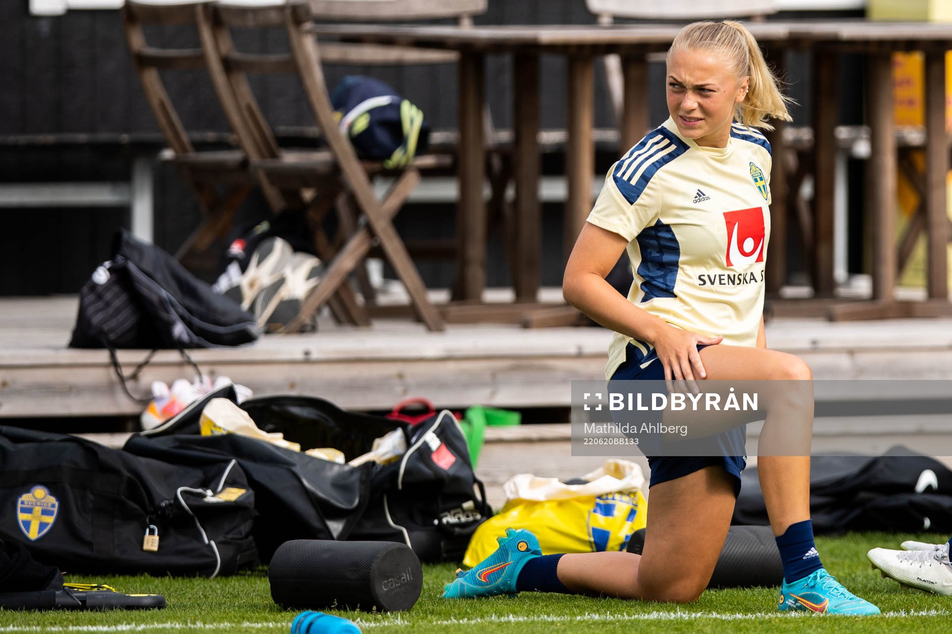 Hanna Bennisson of the Swedish women's national football