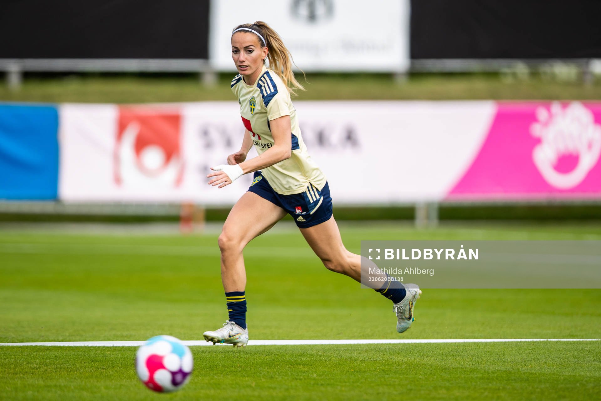 Kosovare Asllani of the Swedish women's national football