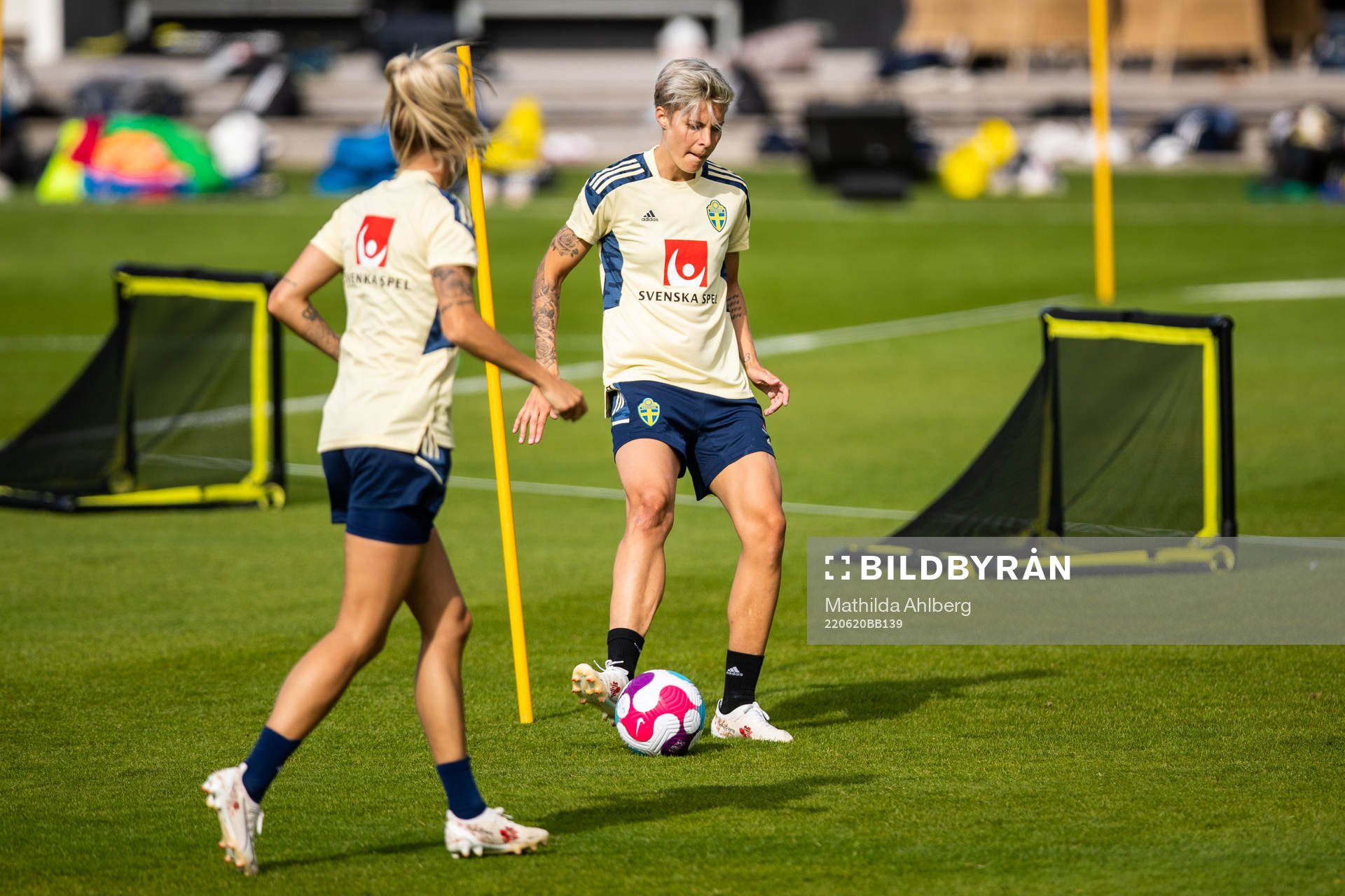Lina Hurtig of the Swedish women's national football team